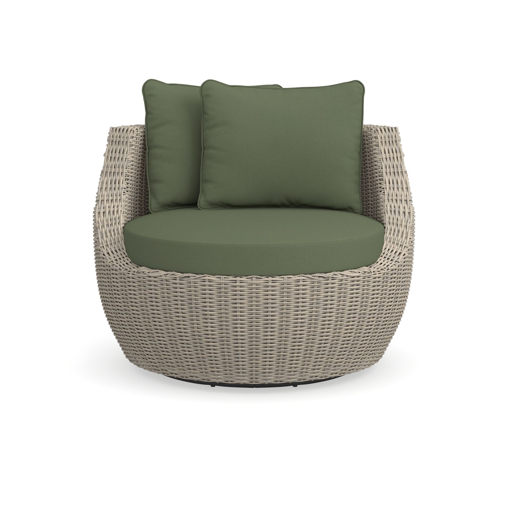 San Clemente Curved Swivel Chair Cushions