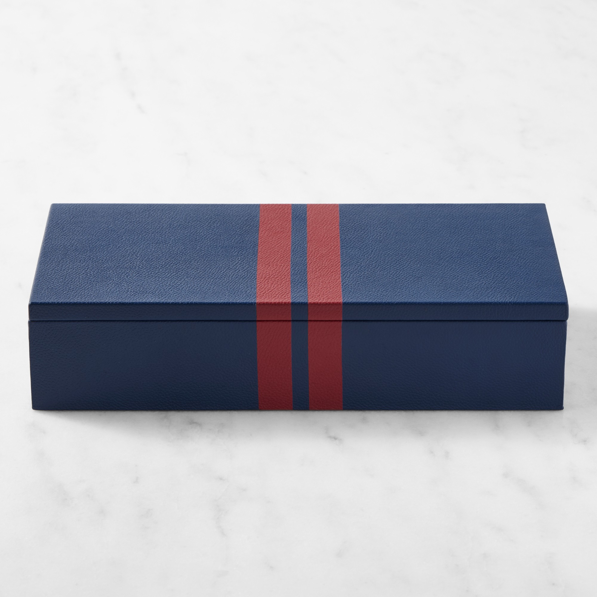 THE GEORGE x Williams Sonoma Home Leather Wrapped Boxes