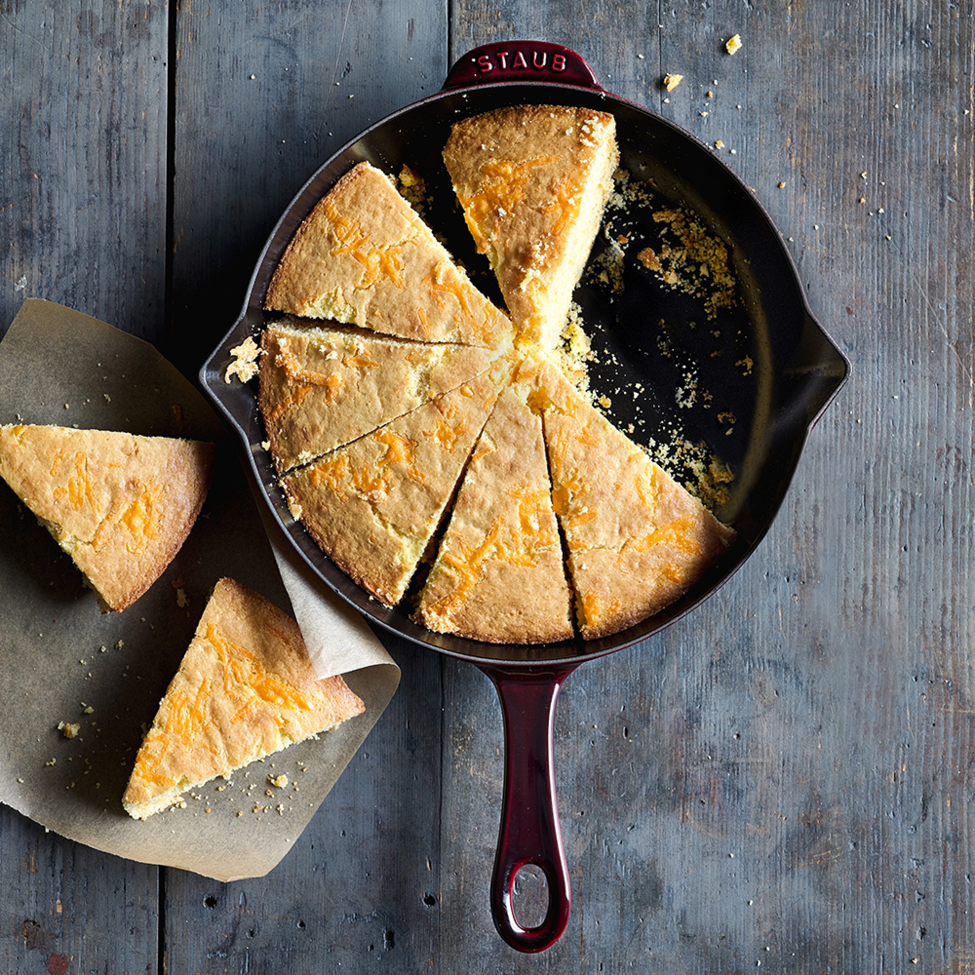 Staub Enameled Cast Iron Fry Pan