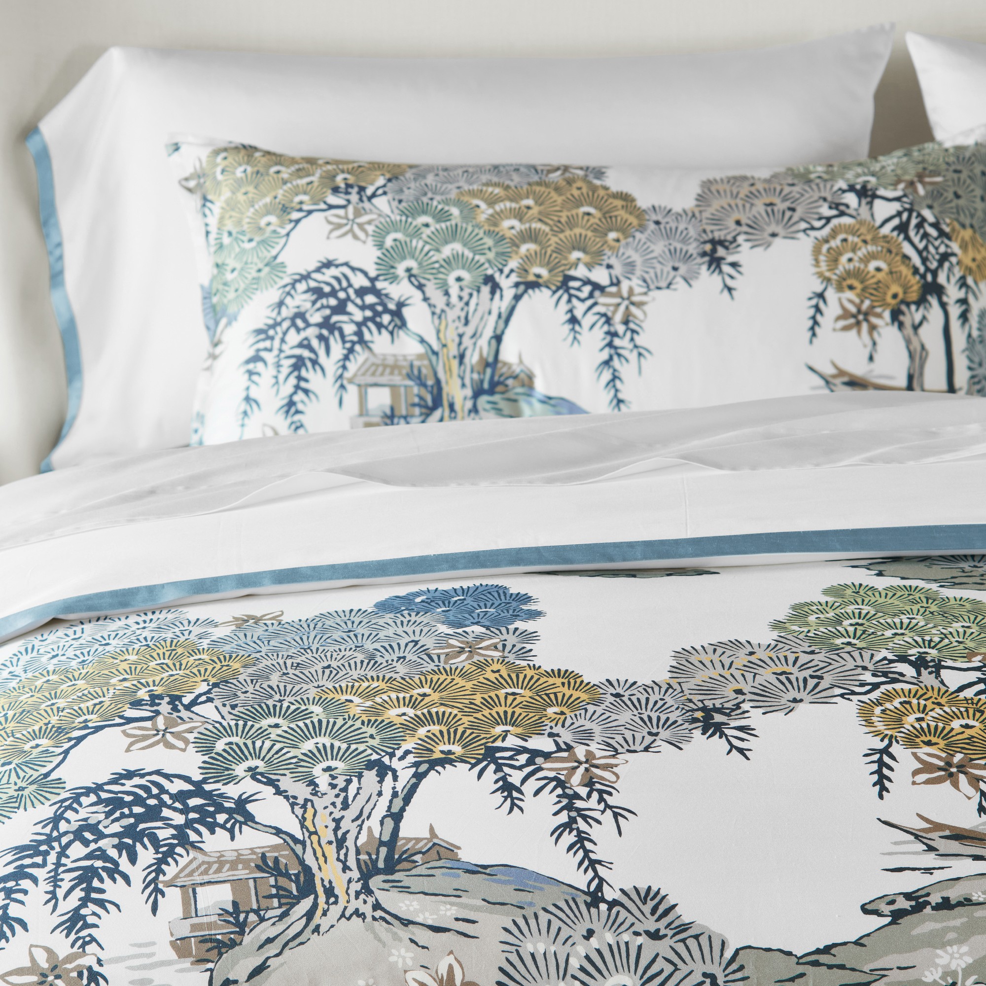 Scalamandré Sea Of Trees Duvet Cover & Shams