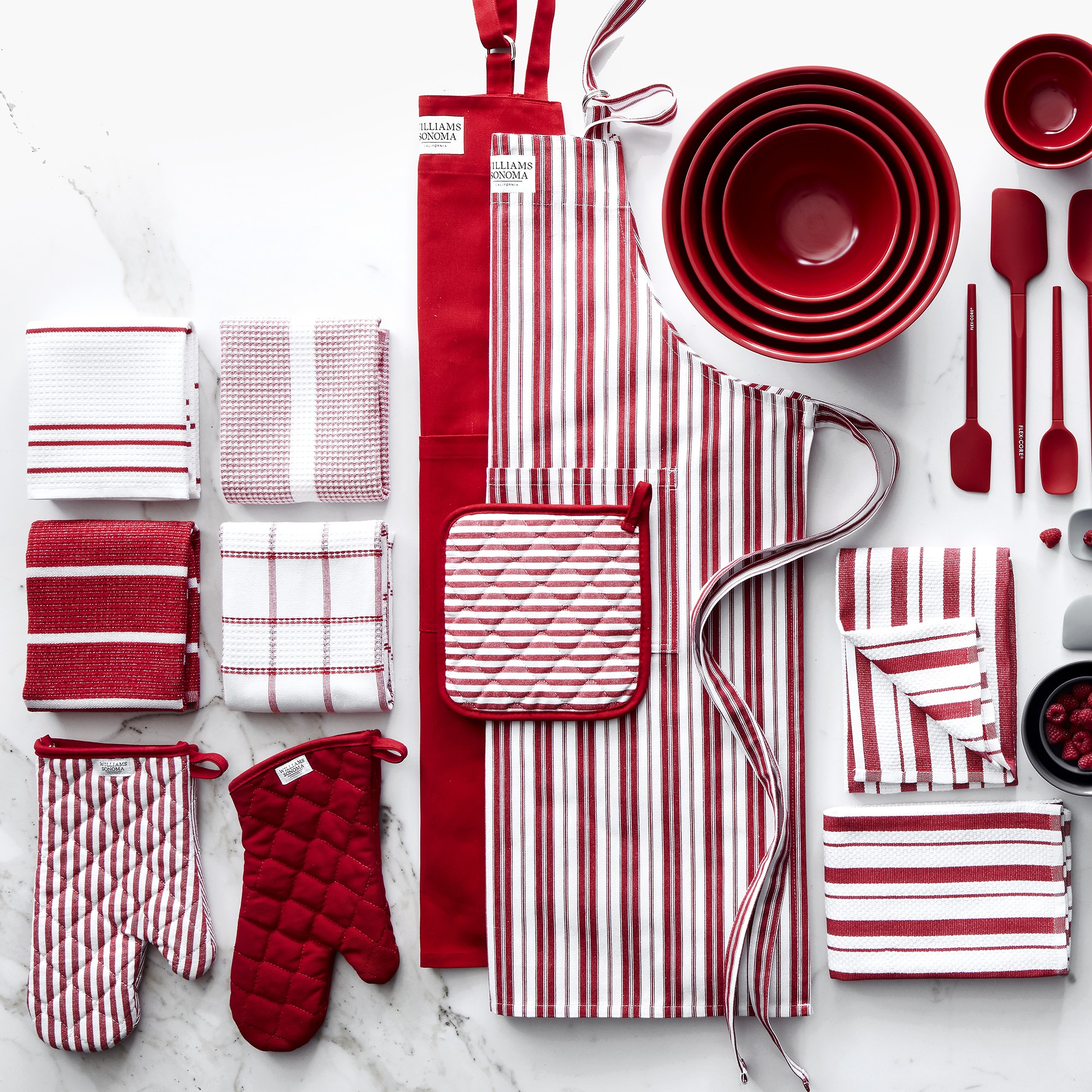 Williams Sonoma Classic Stripe Towels, Set of 4