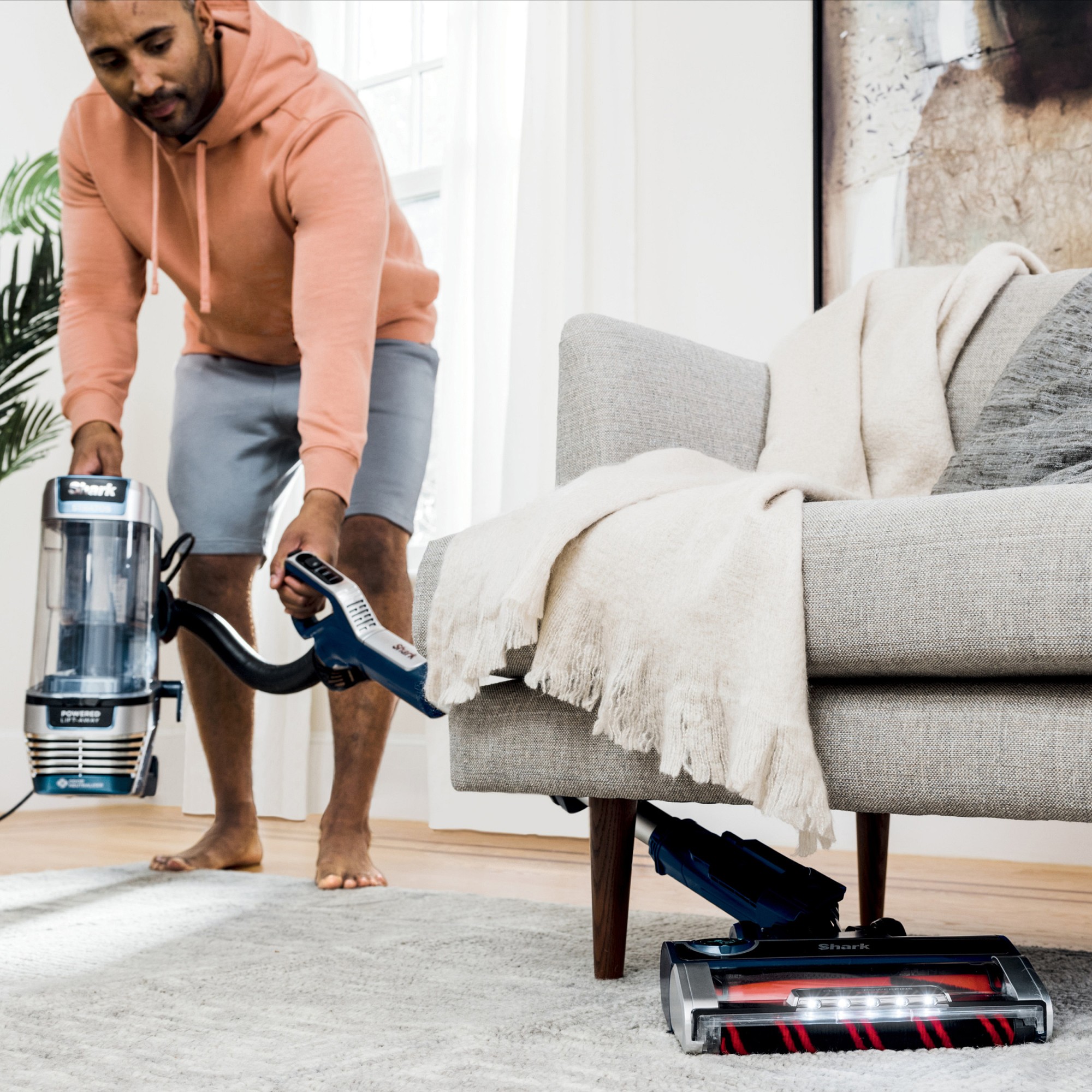 Shark Stratos® DuoClean® PowerFins® HairPro® Upright Vacuum