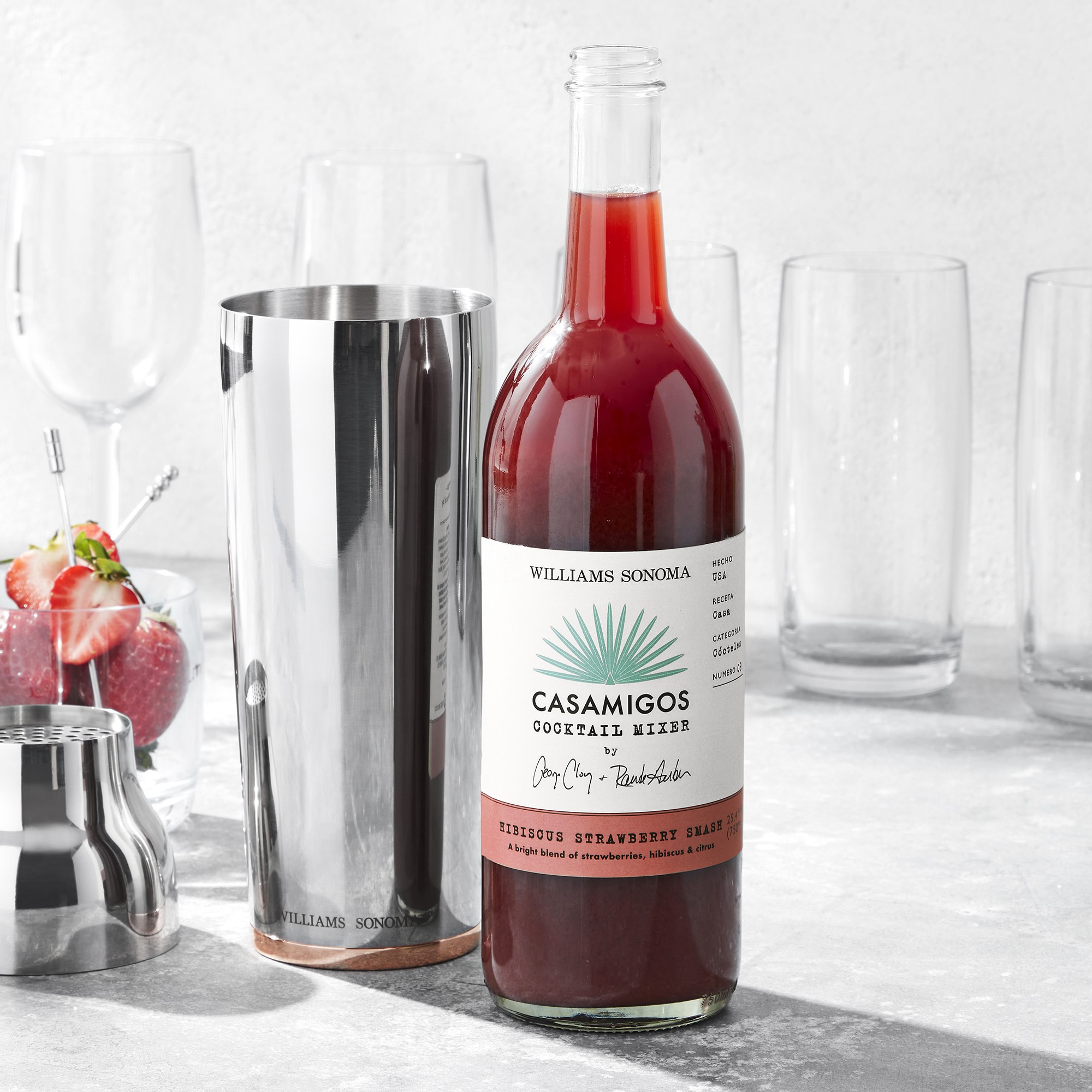 Williams Sonoma Signature Single-Wall Cocktail Shaker