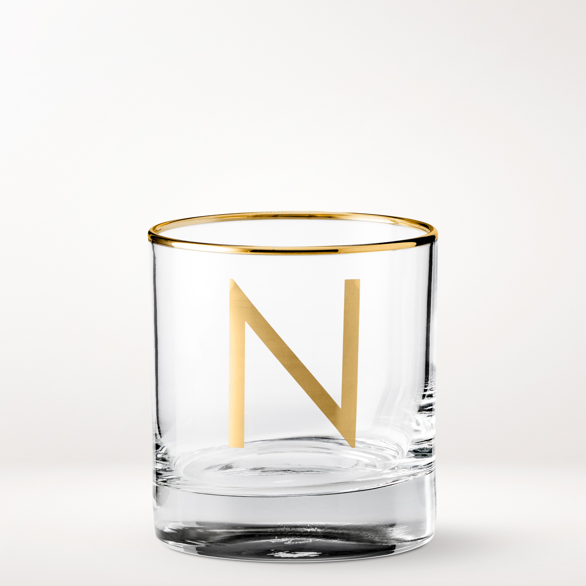 Monogram Double Old-Fashioned Glass