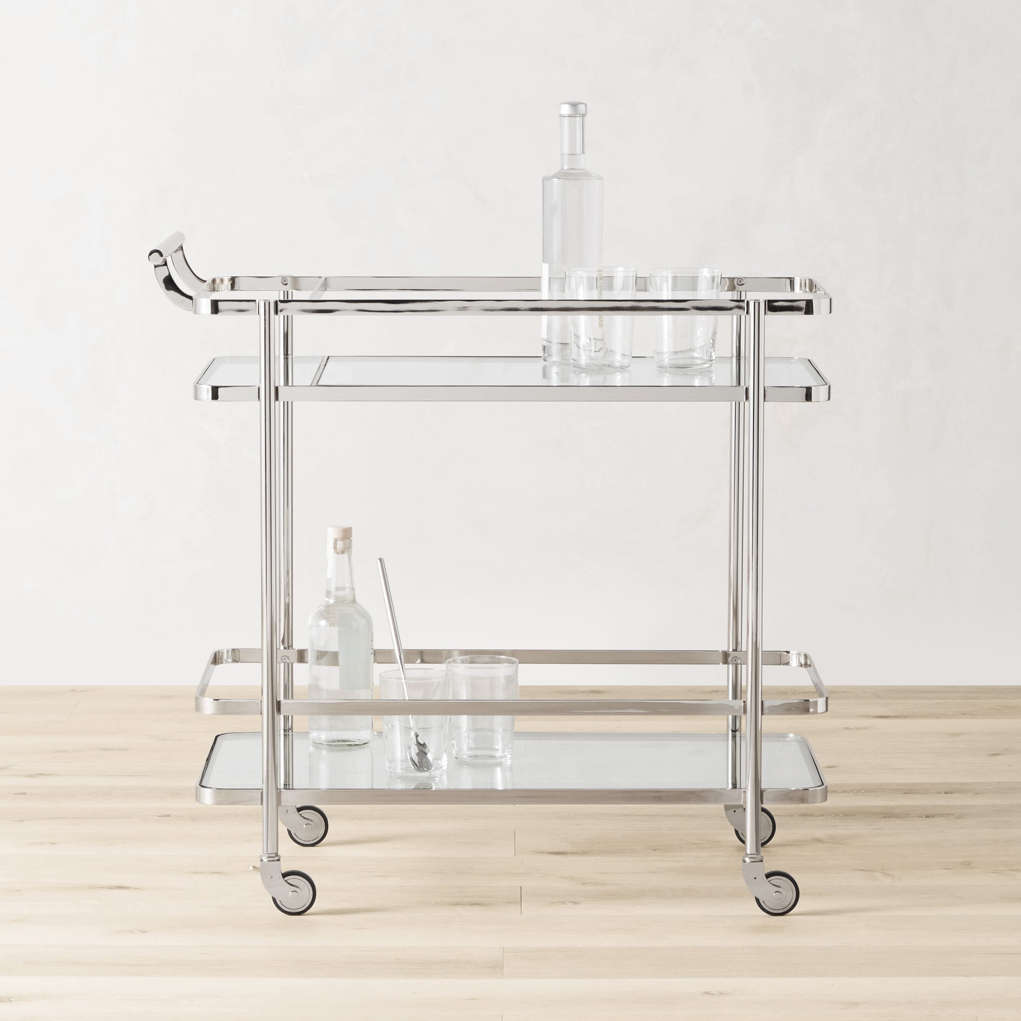 Truman Rectangular Bar Cart (32