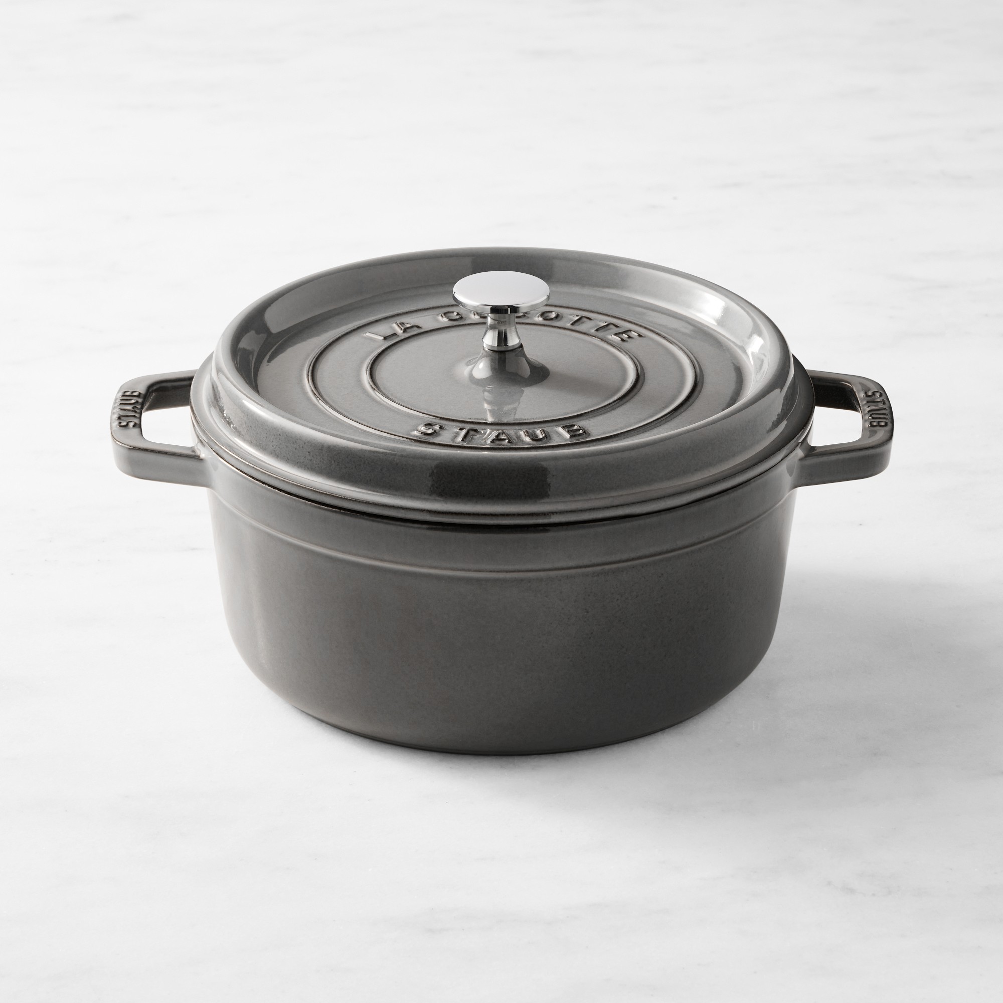 Staub Enameled Cast Iron Round Dutch Oven