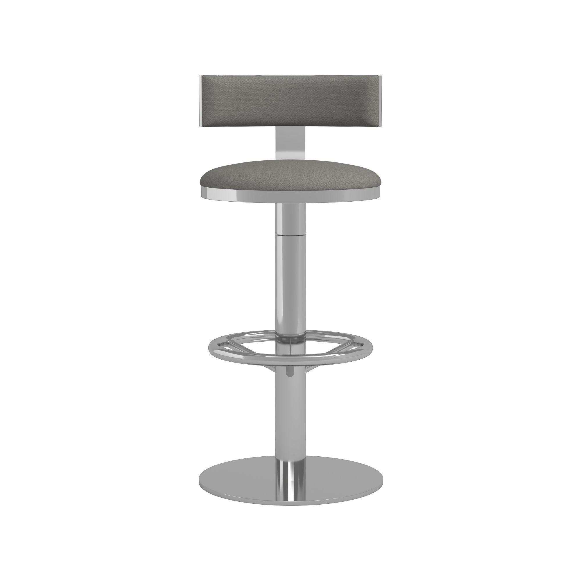 Larkin Upholstered Pedestal Counter & Bar Stool
