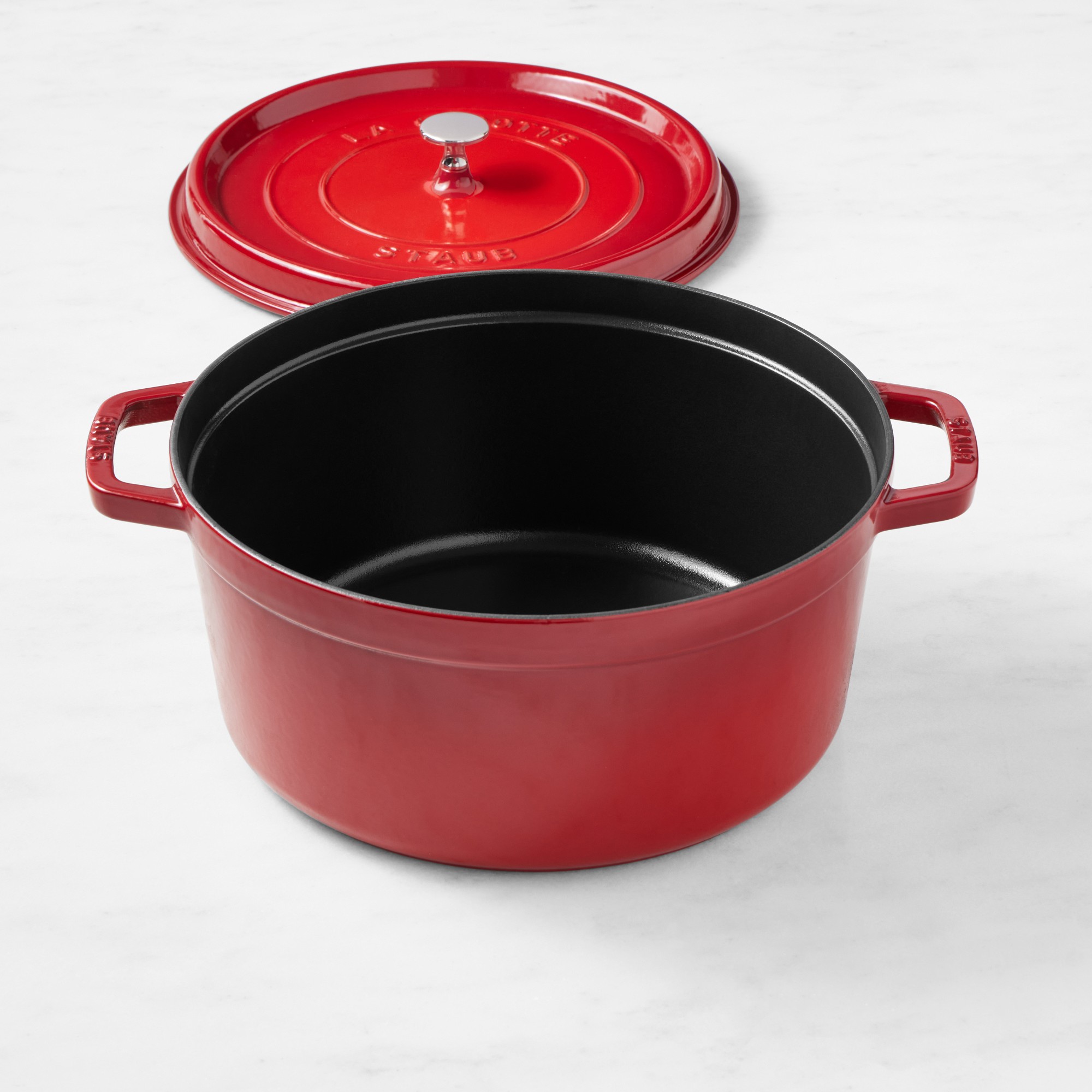 Staub Enameled Cast Iron Round Dutch Oven