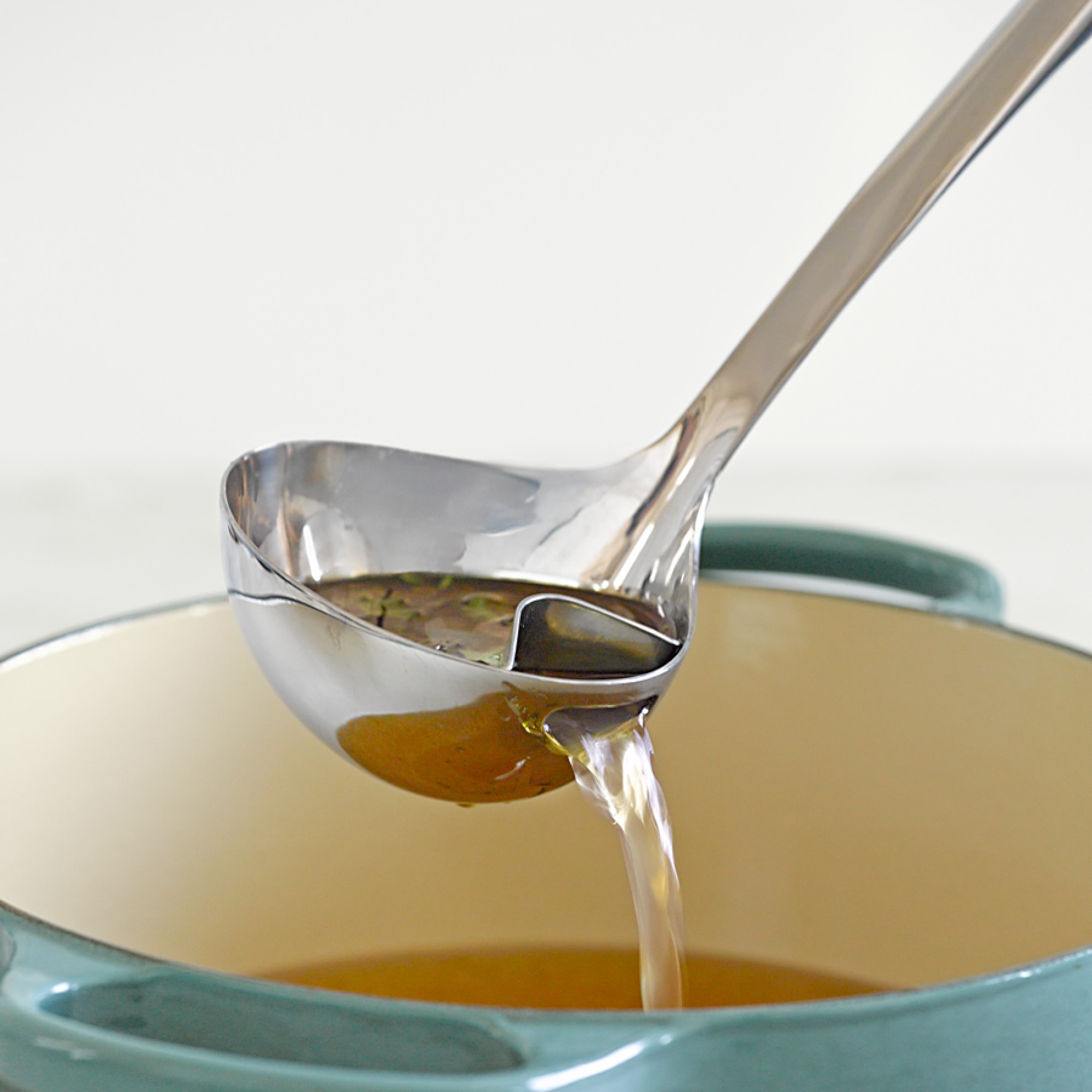 Williams Sonoma Signature Stainless Steel Fat Skimming Ladle