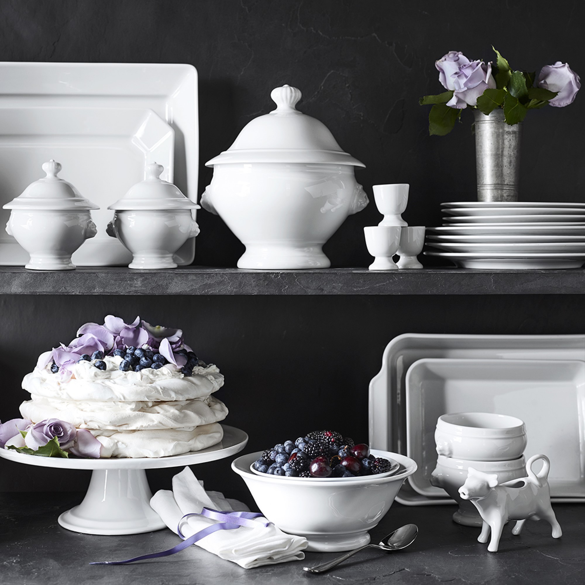 Apilco Porcelain Cow Creamer