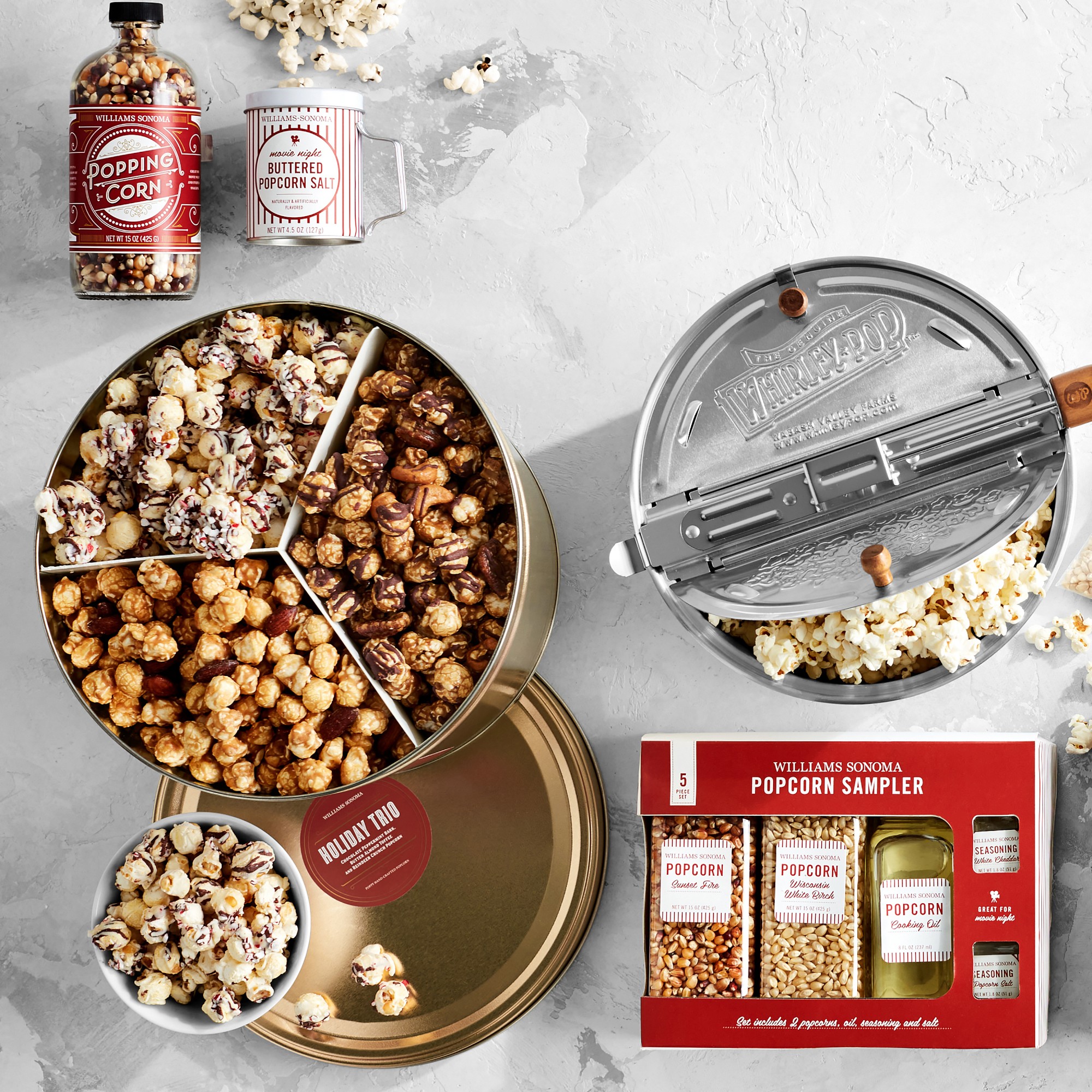 Williams Sonoma Popcorn Sampler