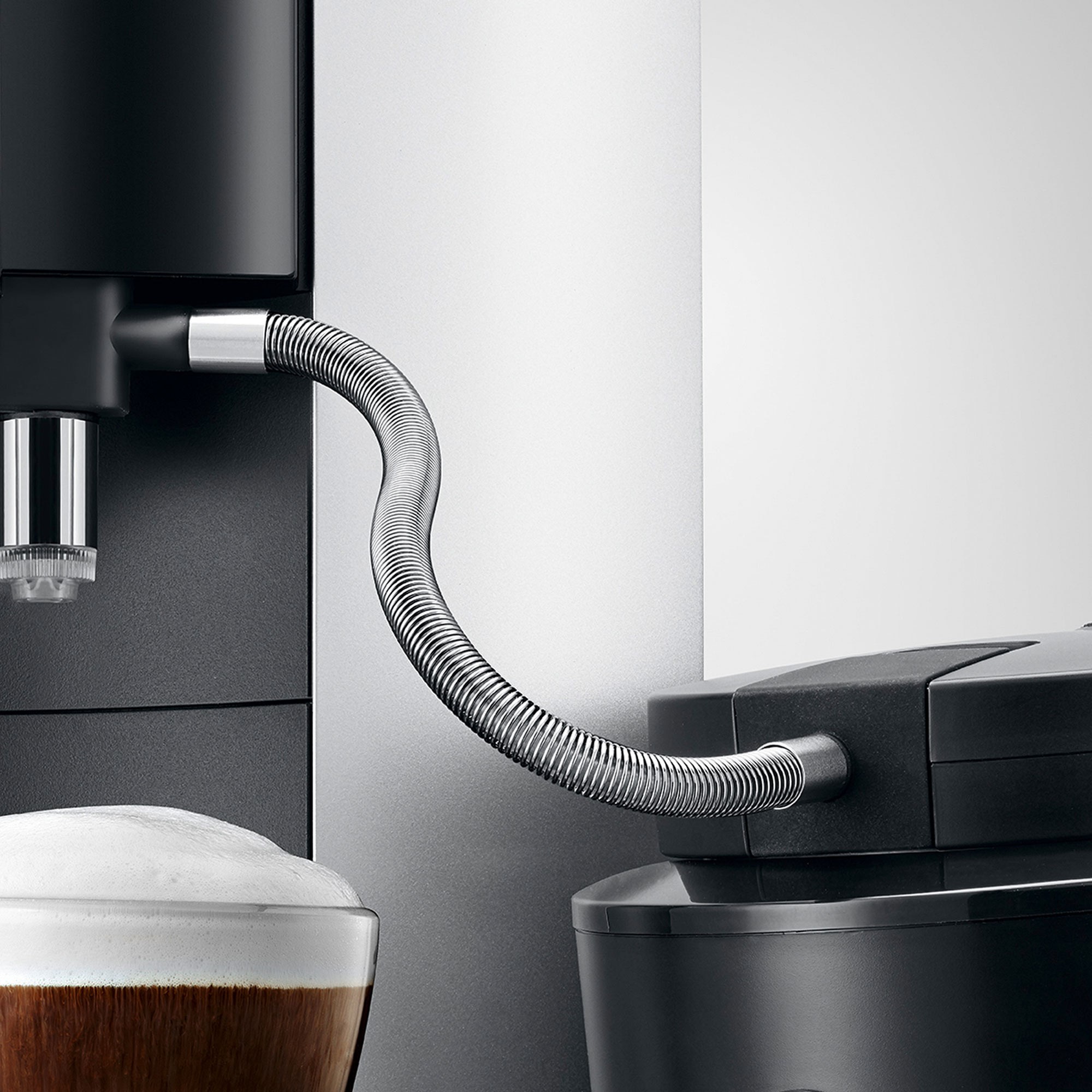 JURA Milk Pipe with Stainless Steel Casing