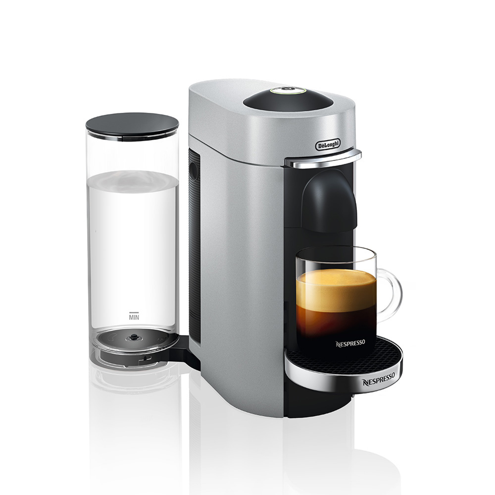 Nespresso VertuoPlus Deluxe Coffee Maker & Espresso Machine By De'Longhi