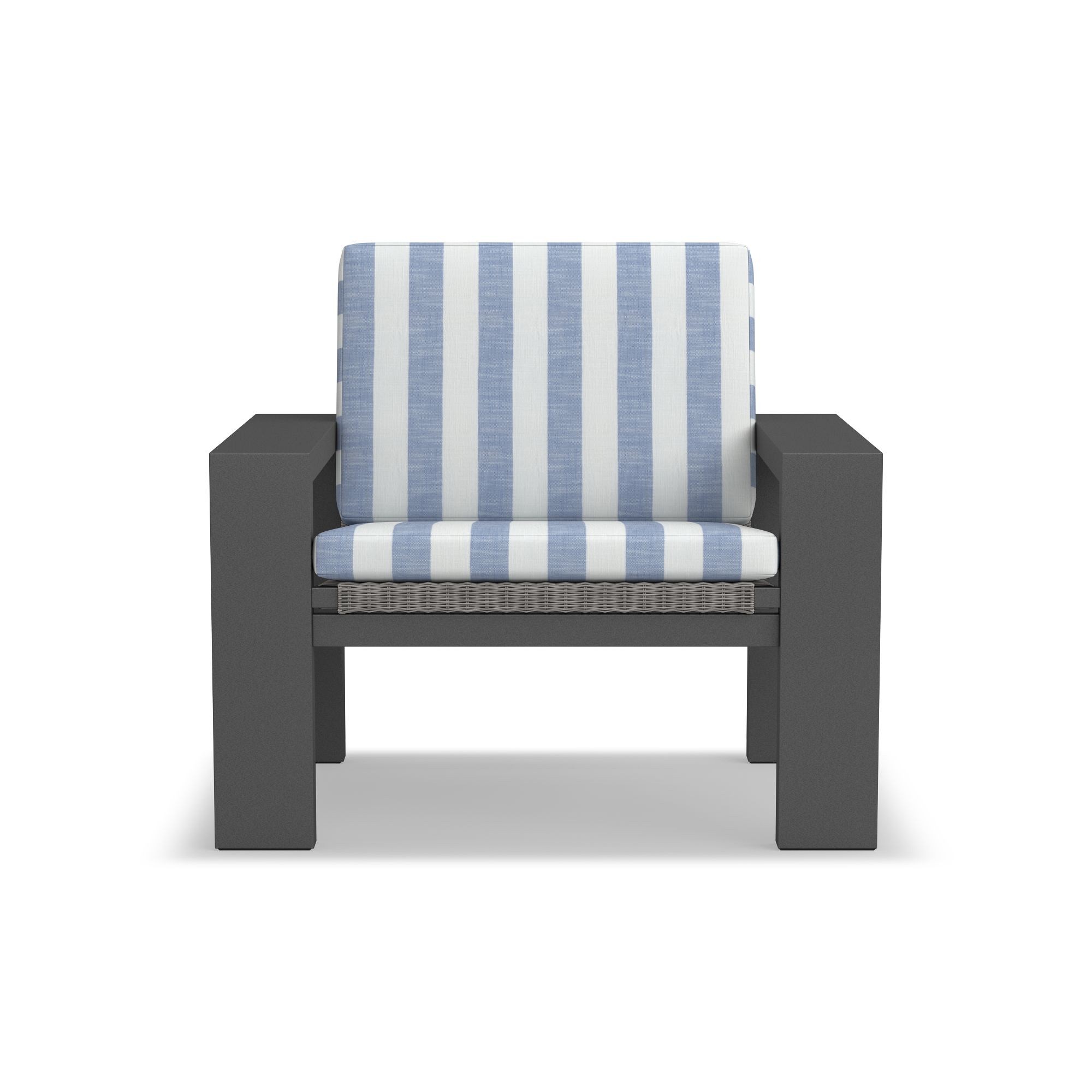 Larnaca Outdoor Teak x All-Weather Weave Club Chair Cushions