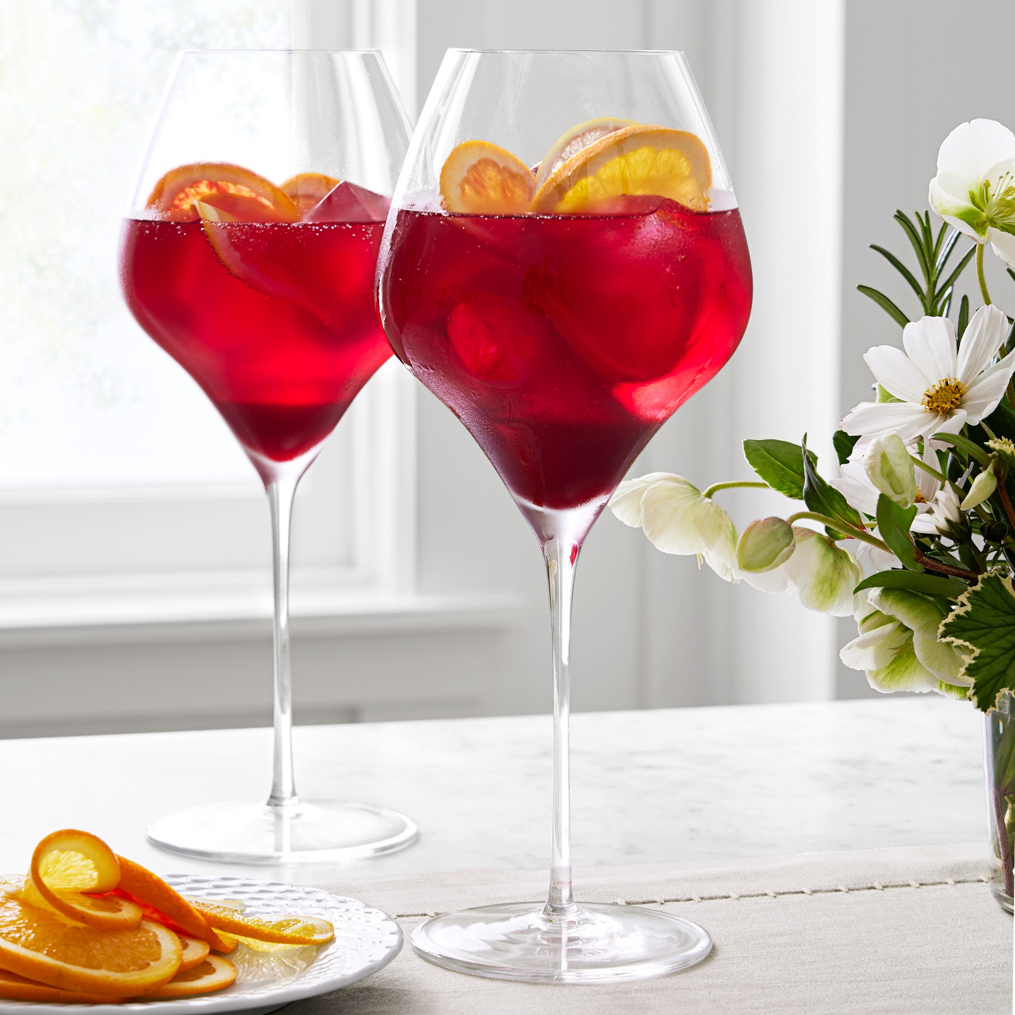 Williams Sonoma Chateau Pinot Glasses, Set of 2