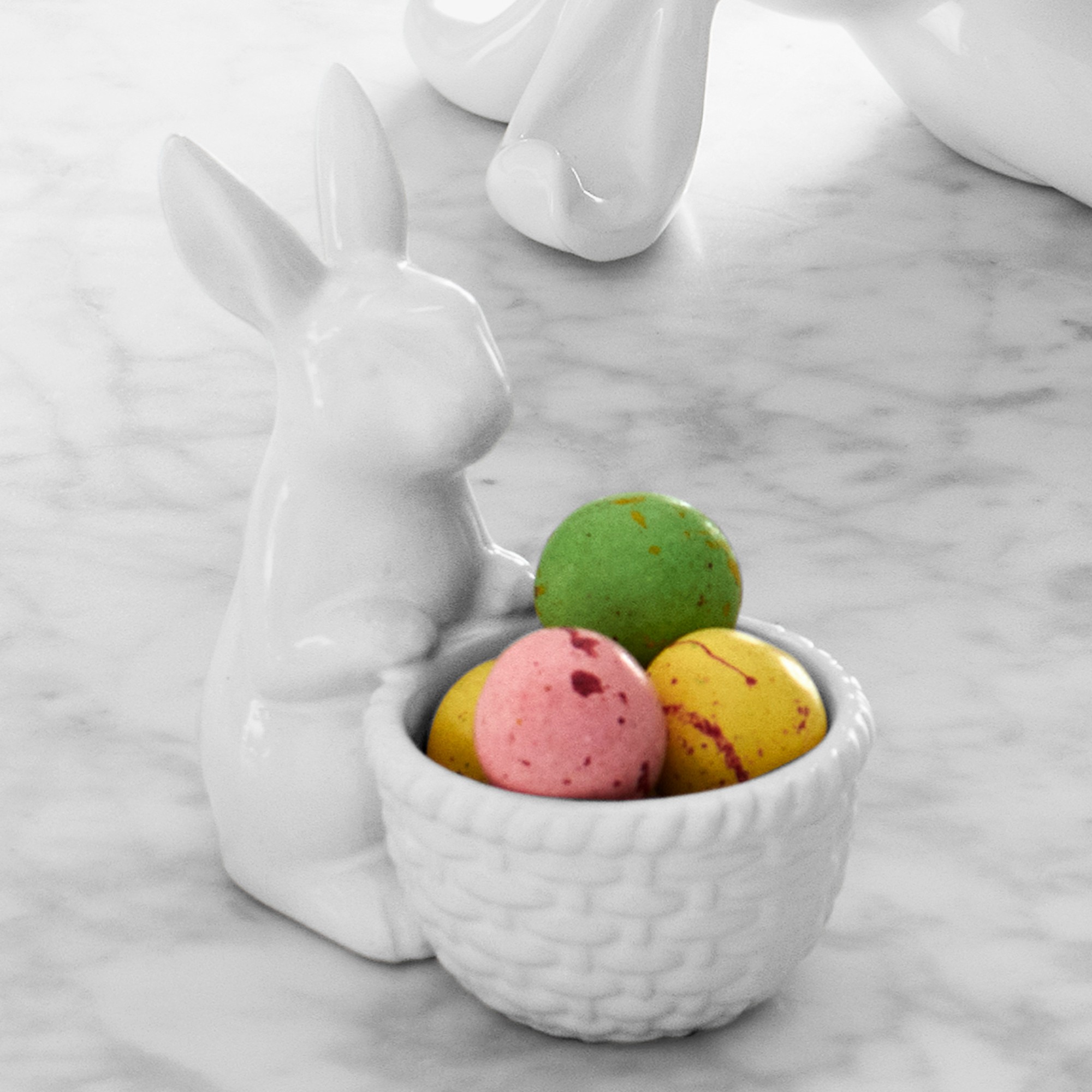 Sculptural Bunny Egg Cup