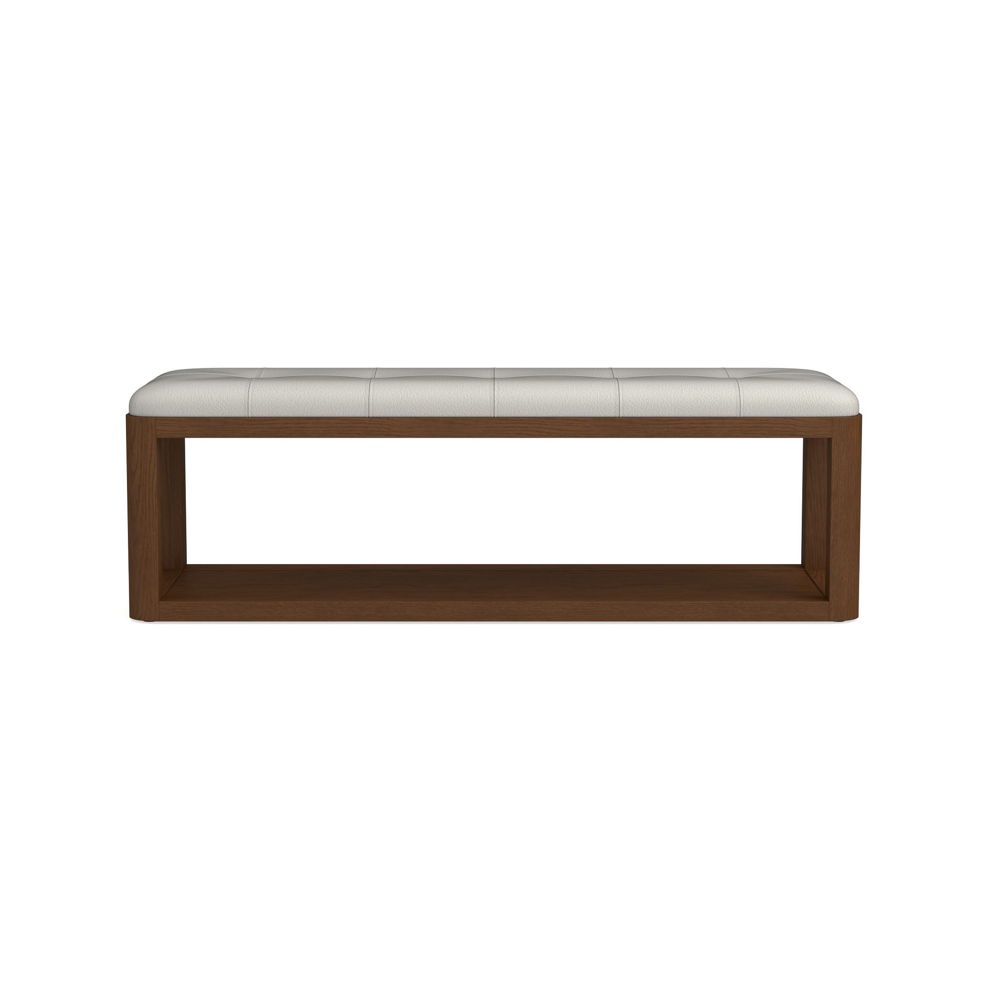 Porte Grid Tufted Bench (55