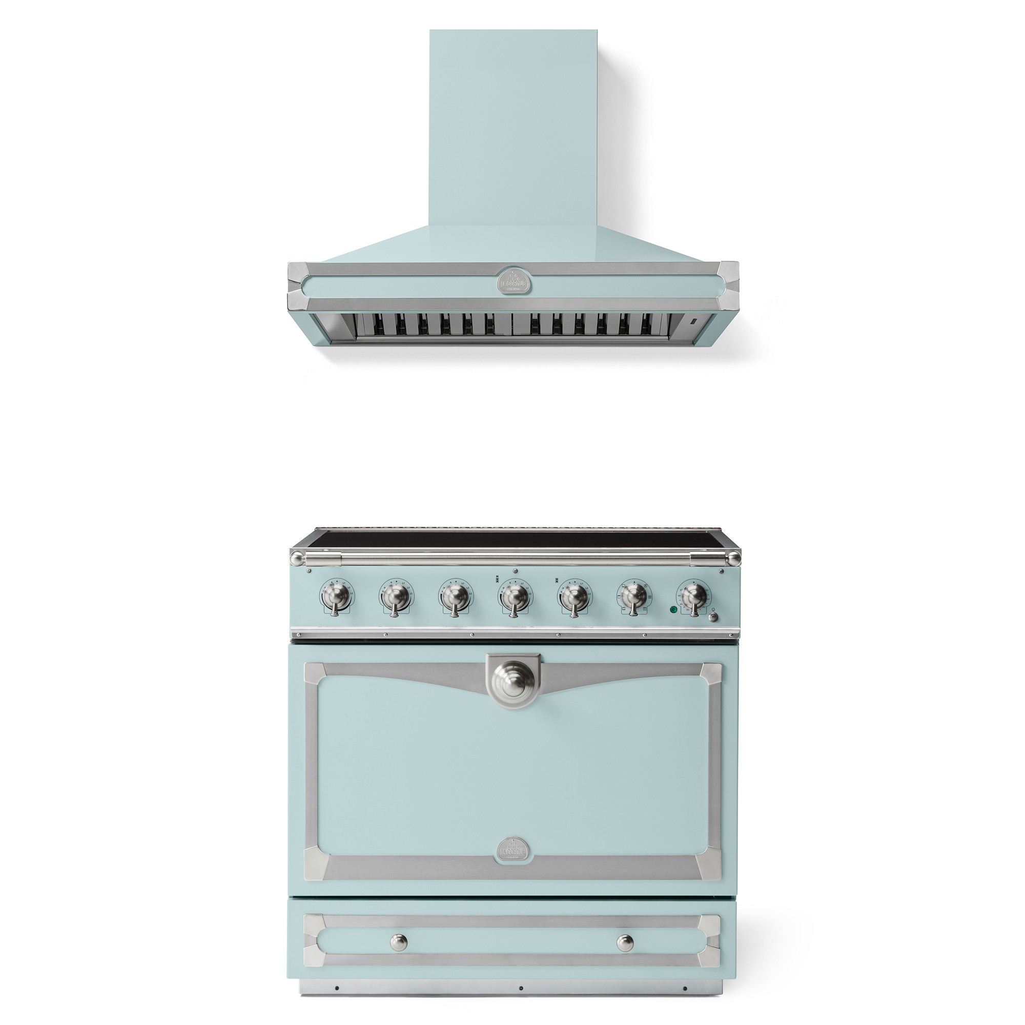 La Cornue CornuFé 90 Albertine Induction Range & Hood
