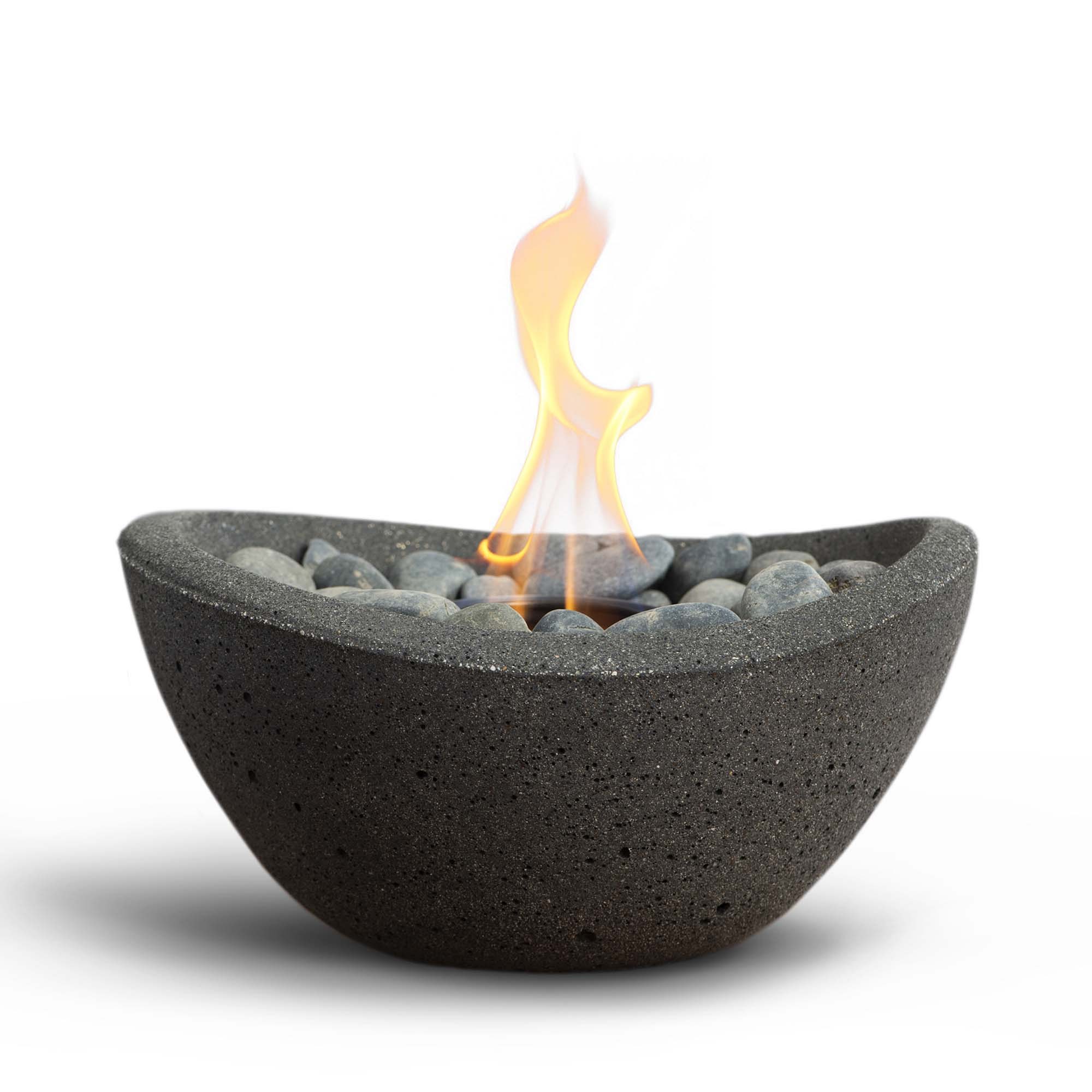 TerraFlame Wave Tabletop Fire Bowl (11