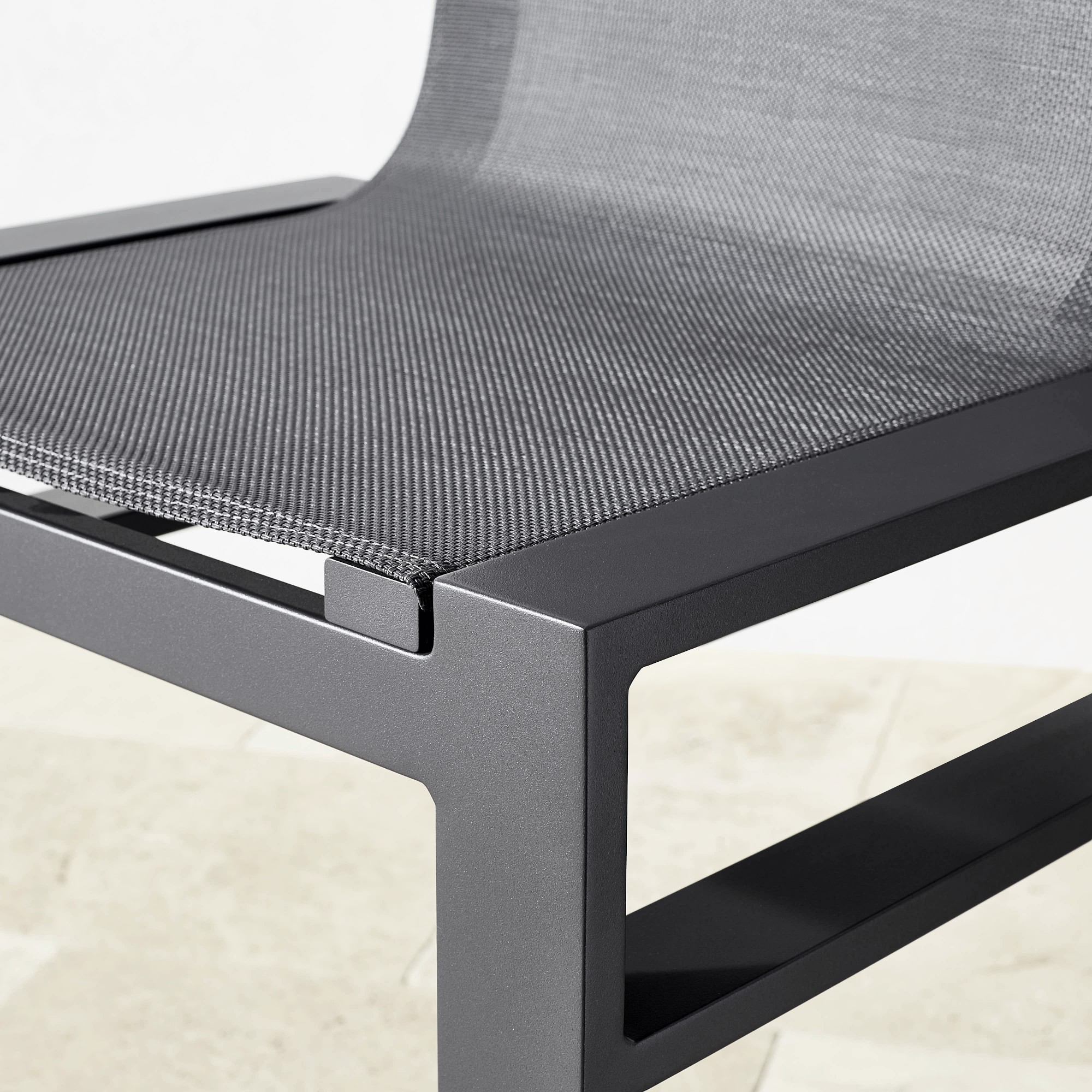 Santa Barbara Outdoor Metal Bar Stool