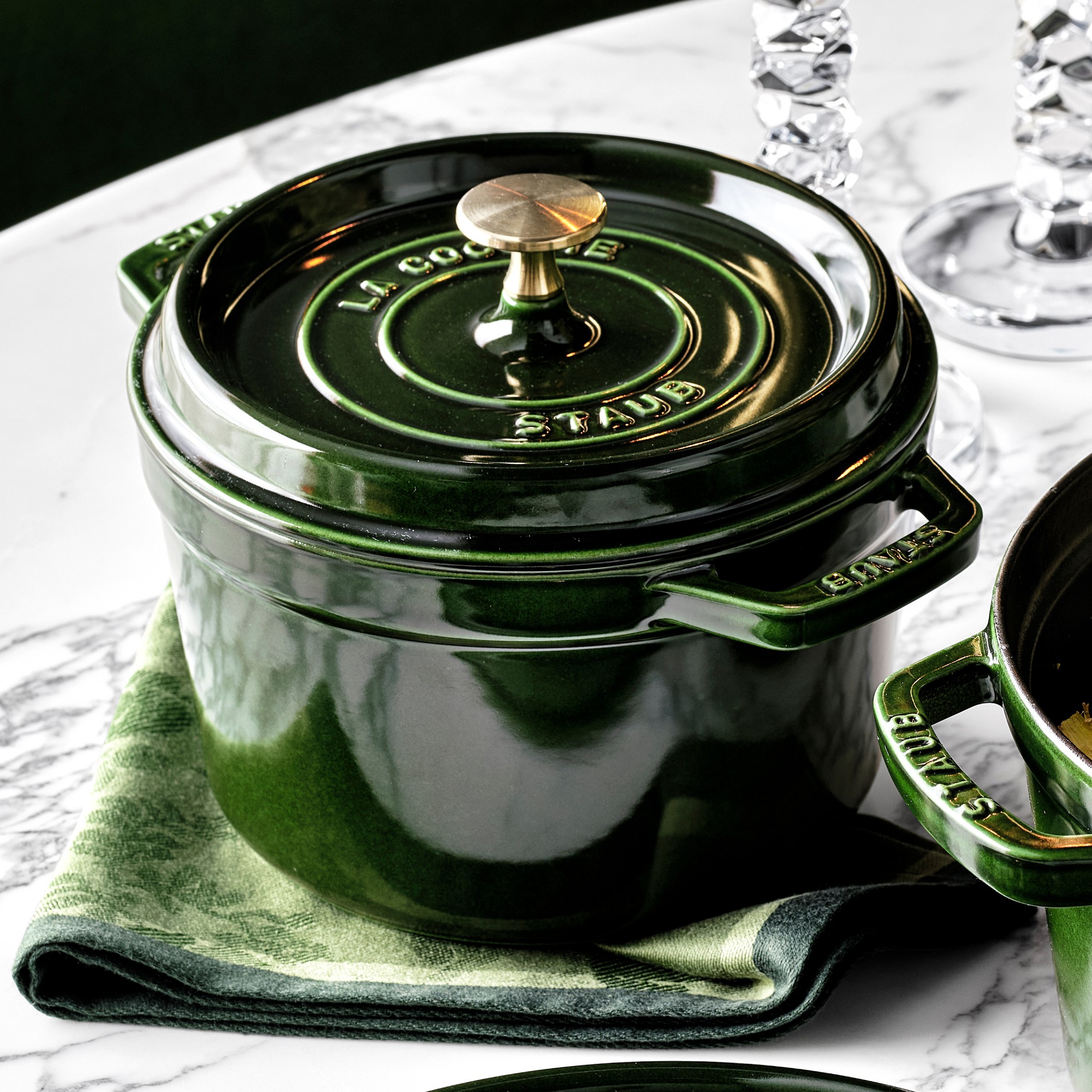 Staub Enameled Cast Iron Deep Oven, 3-Qt.