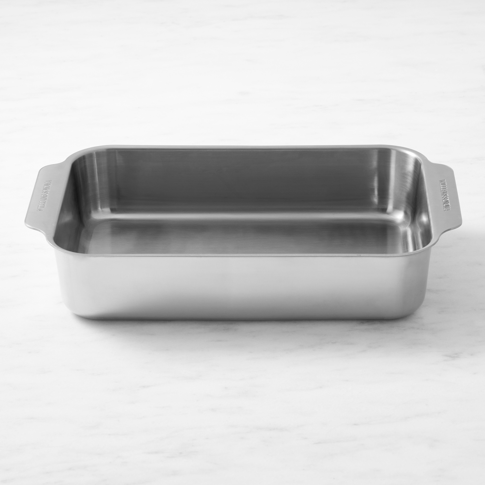 Williams Sonoma Signature Thermo-Clad™ Stainless-Steel Ovenware Lasagna Baker, 17