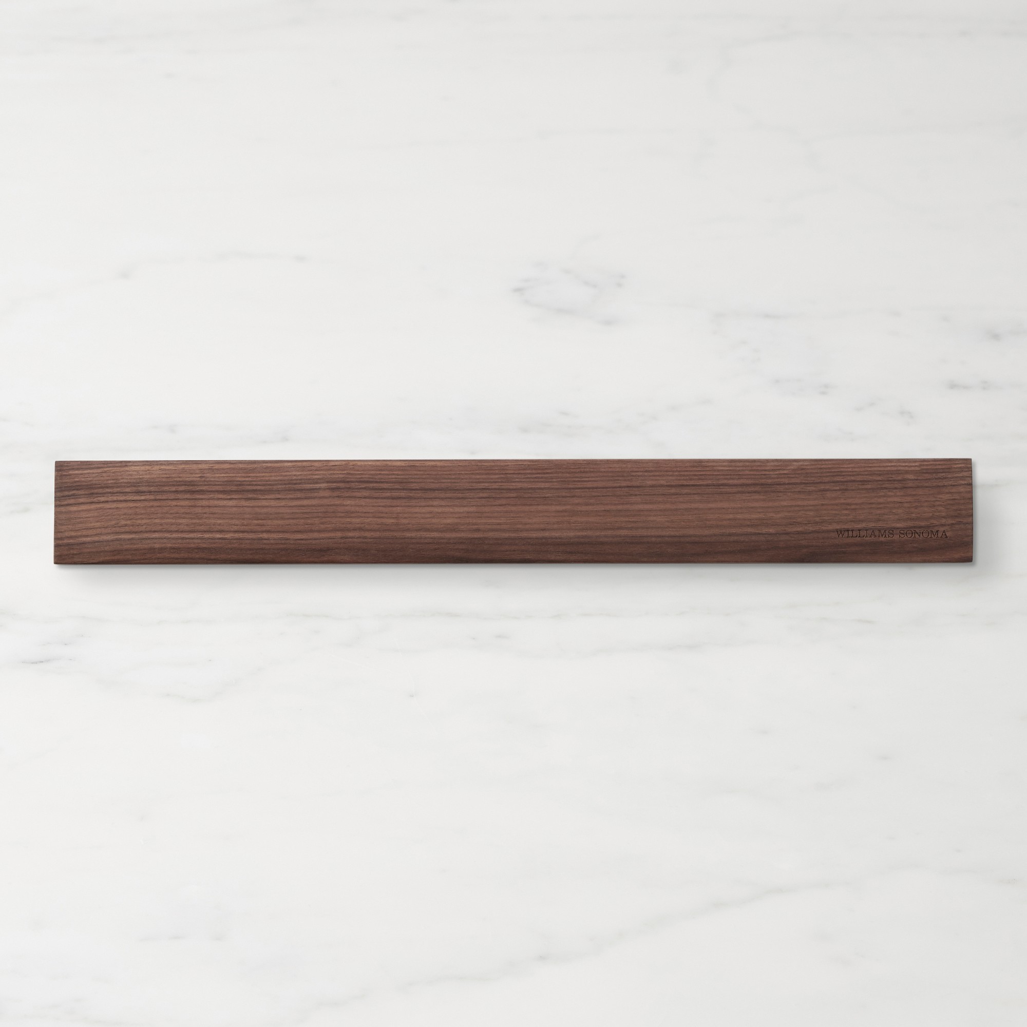 Williams Sonoma Wooden Magnetic Knife Rack, Walnut