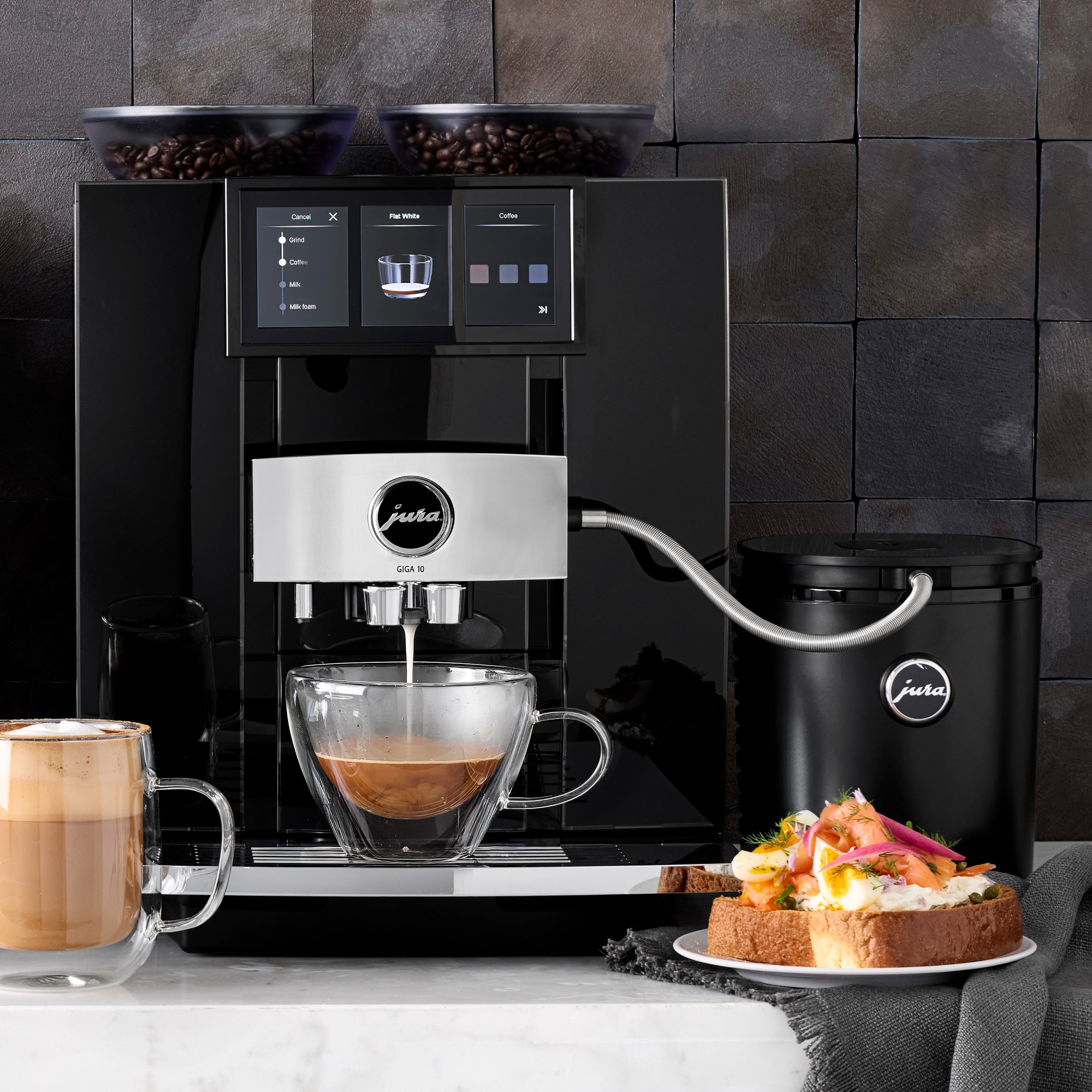 JURA GIGA 10 Fully Automatic Espresso Machine with Cold Brew