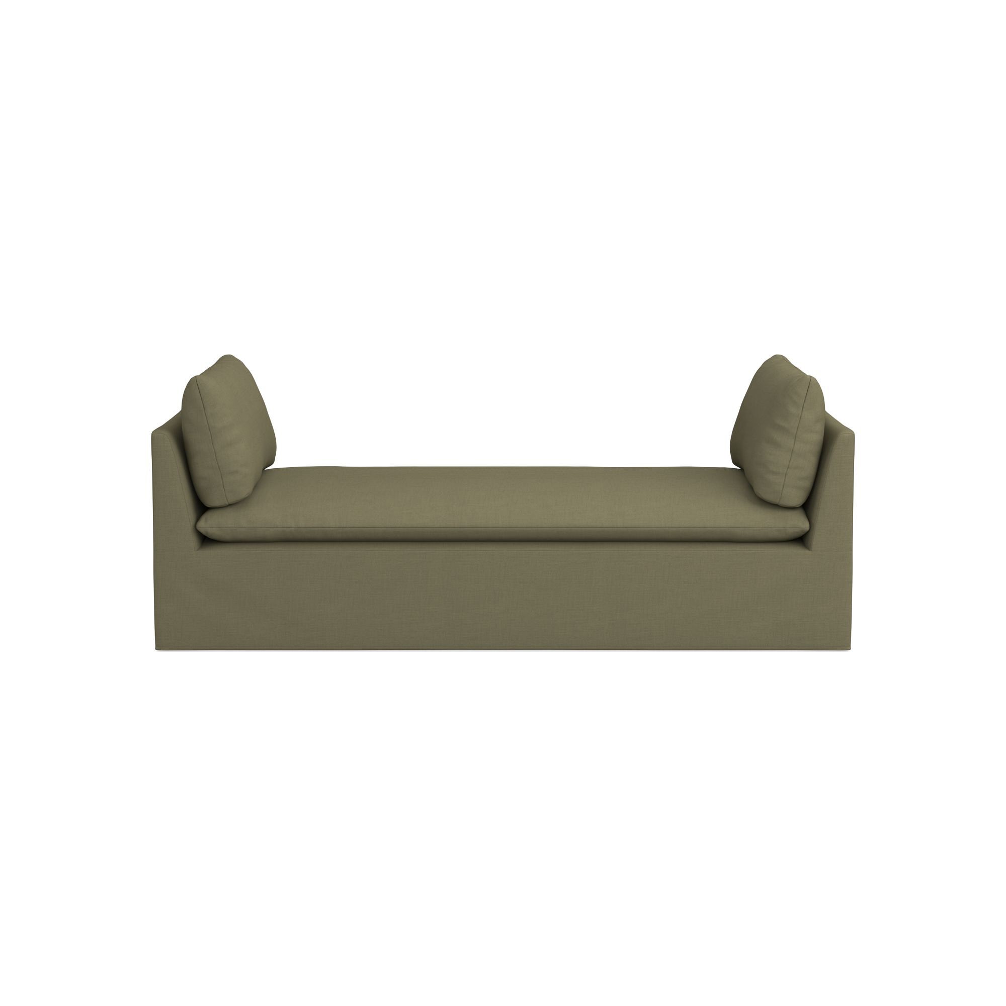 Laguna Slipcovered Settee (86