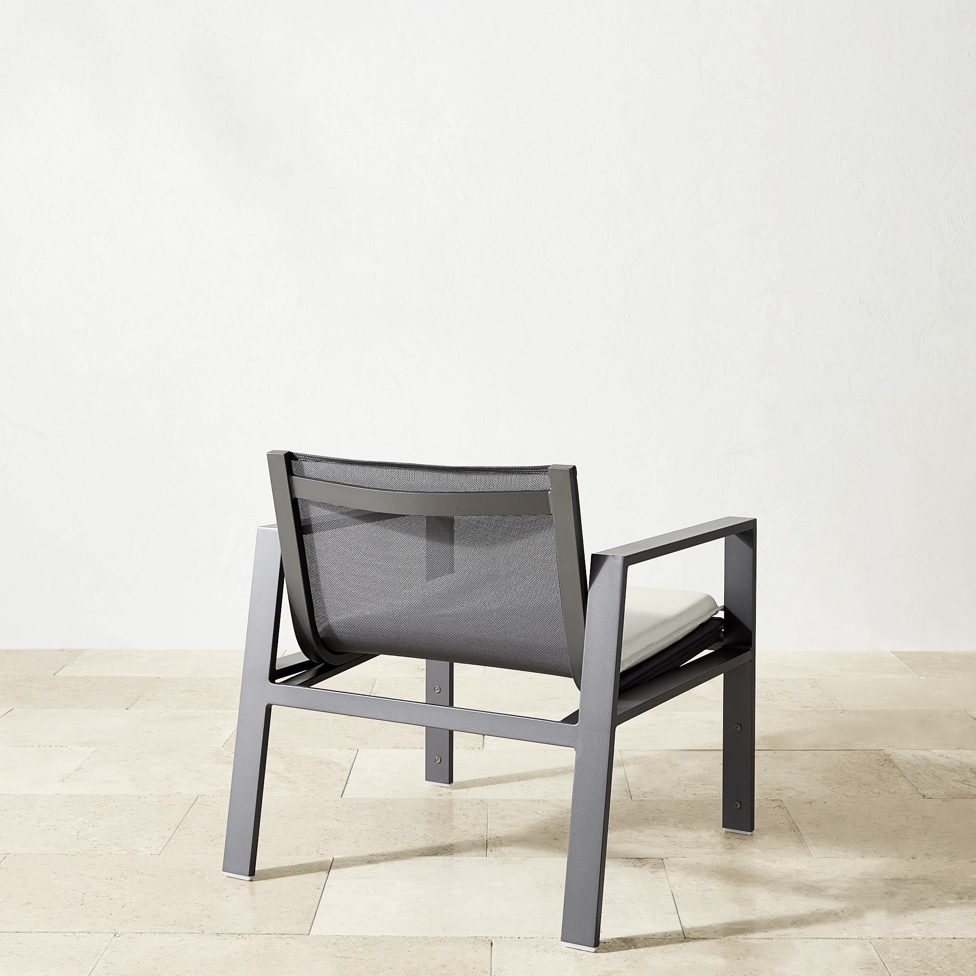 Santa Barbara Outdoor Metal Club Chair