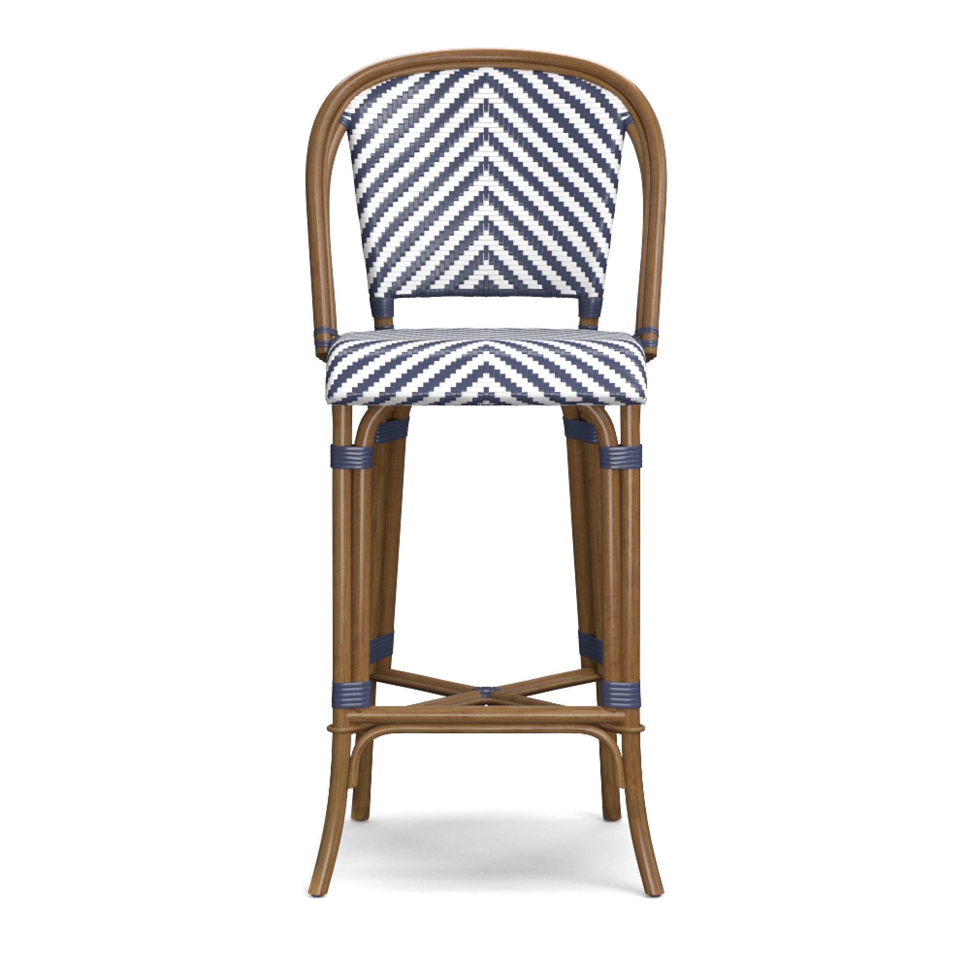 Parisian Bistro Woven Counter Stool