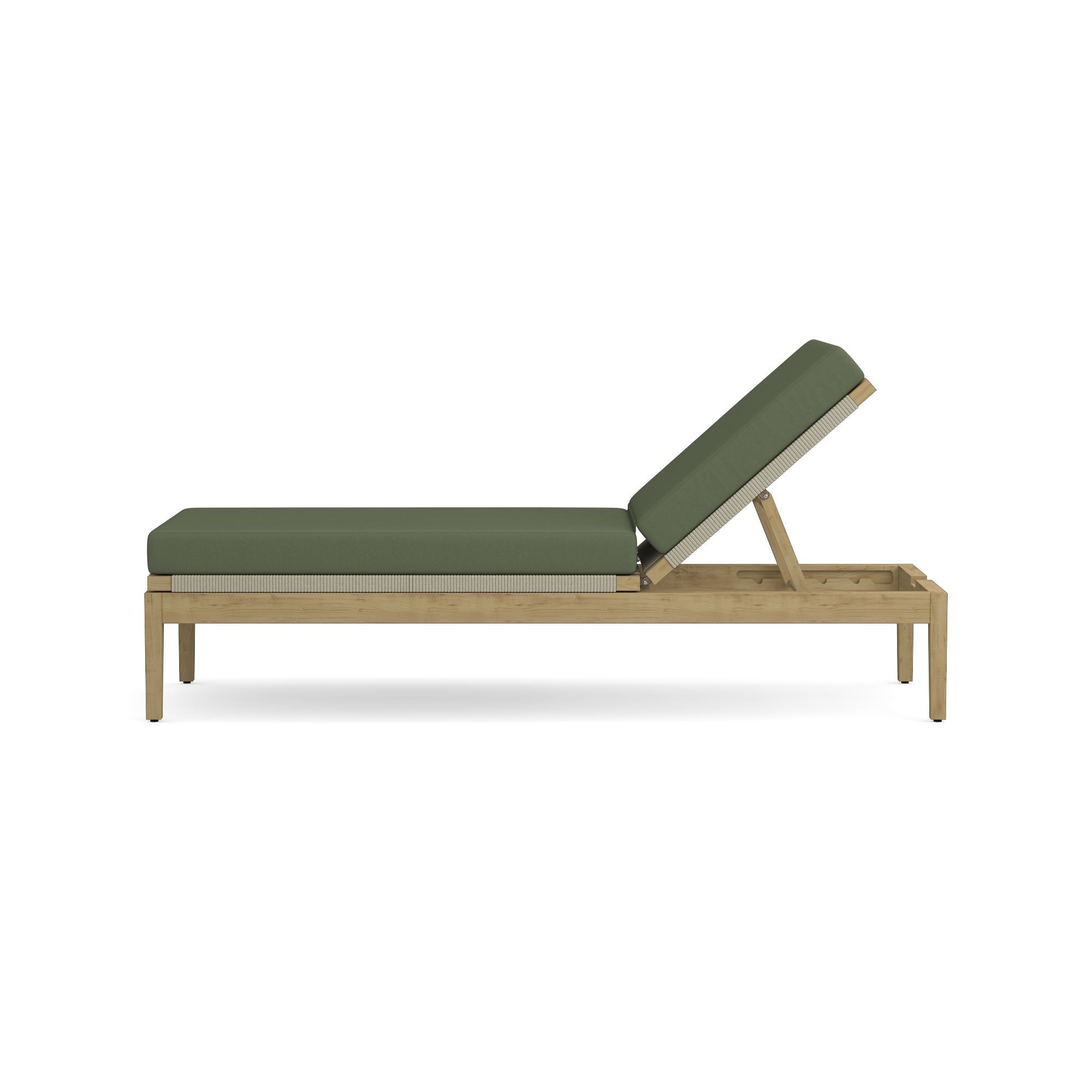 Pasadena Outdoor Teak Chaise Cushions