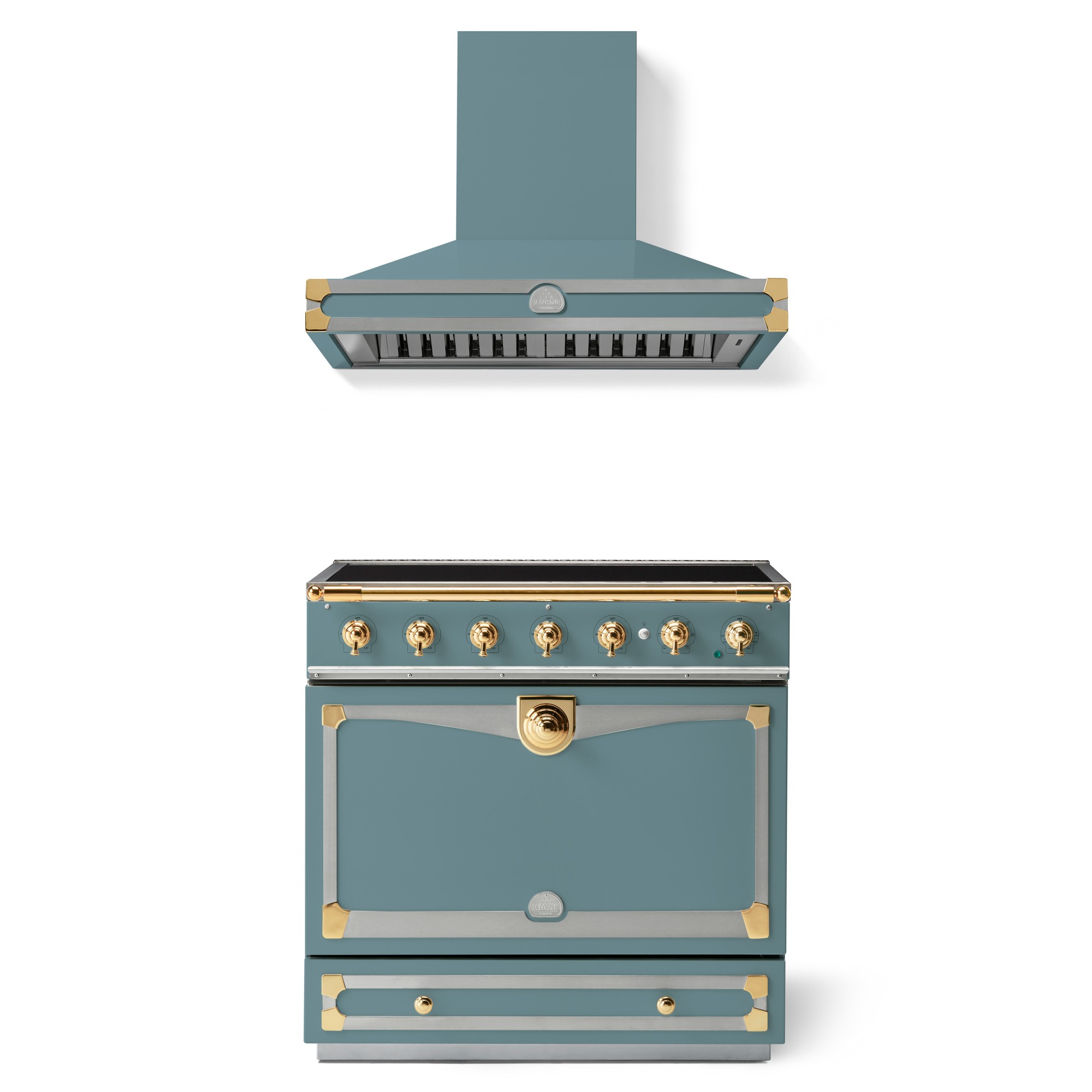 La Cornue CornuFé 90 Albertine Induction Range & Hood