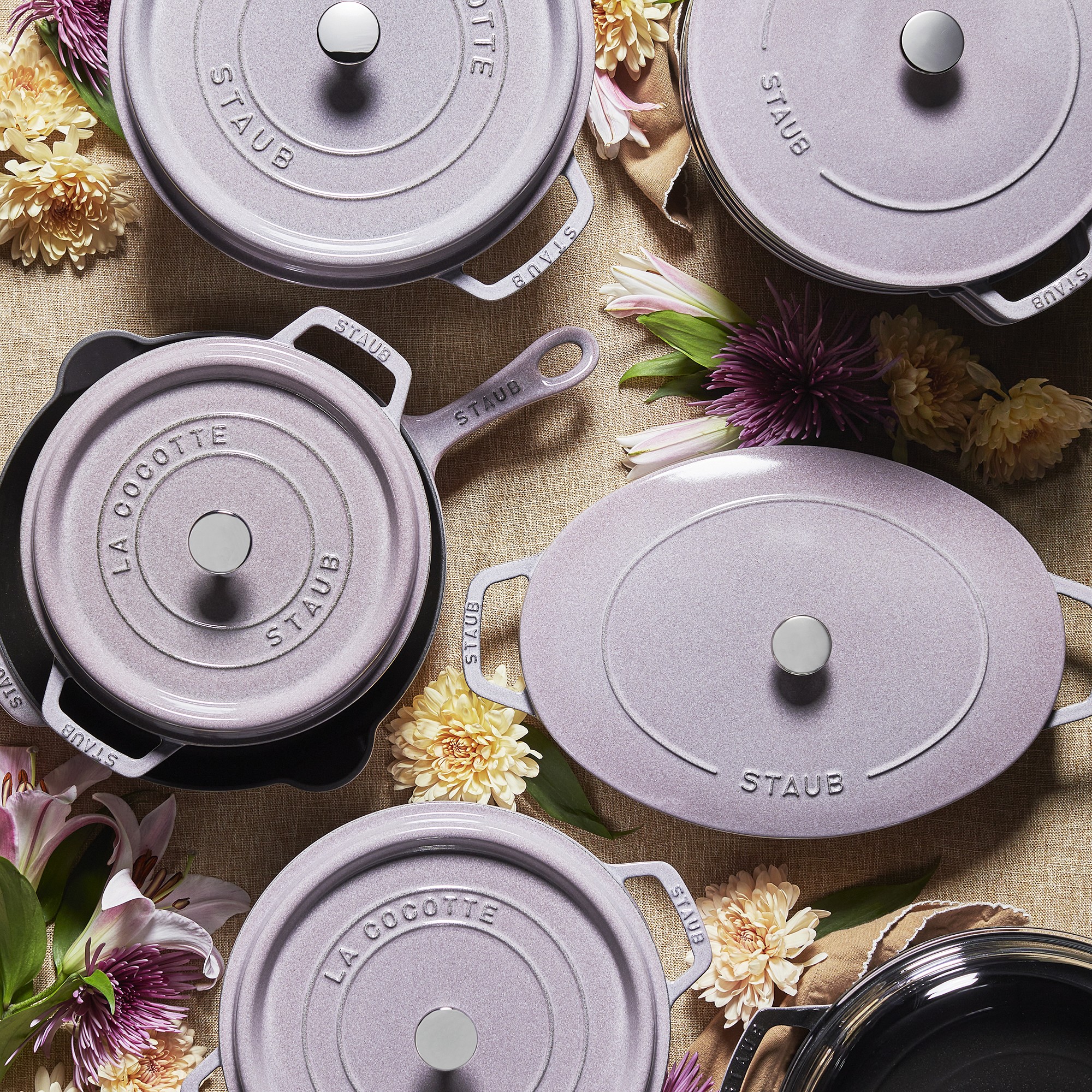 Staub Enameled Cast Iron Round Dutch Oven