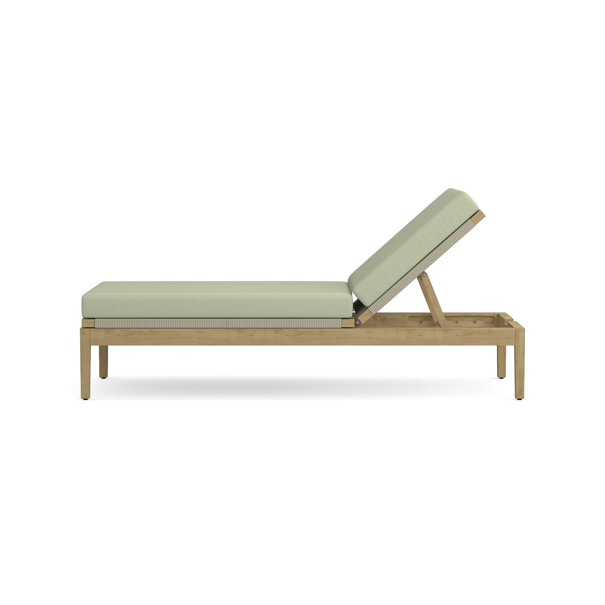 Pasadena Outdoor Teak Chaise Cushions
