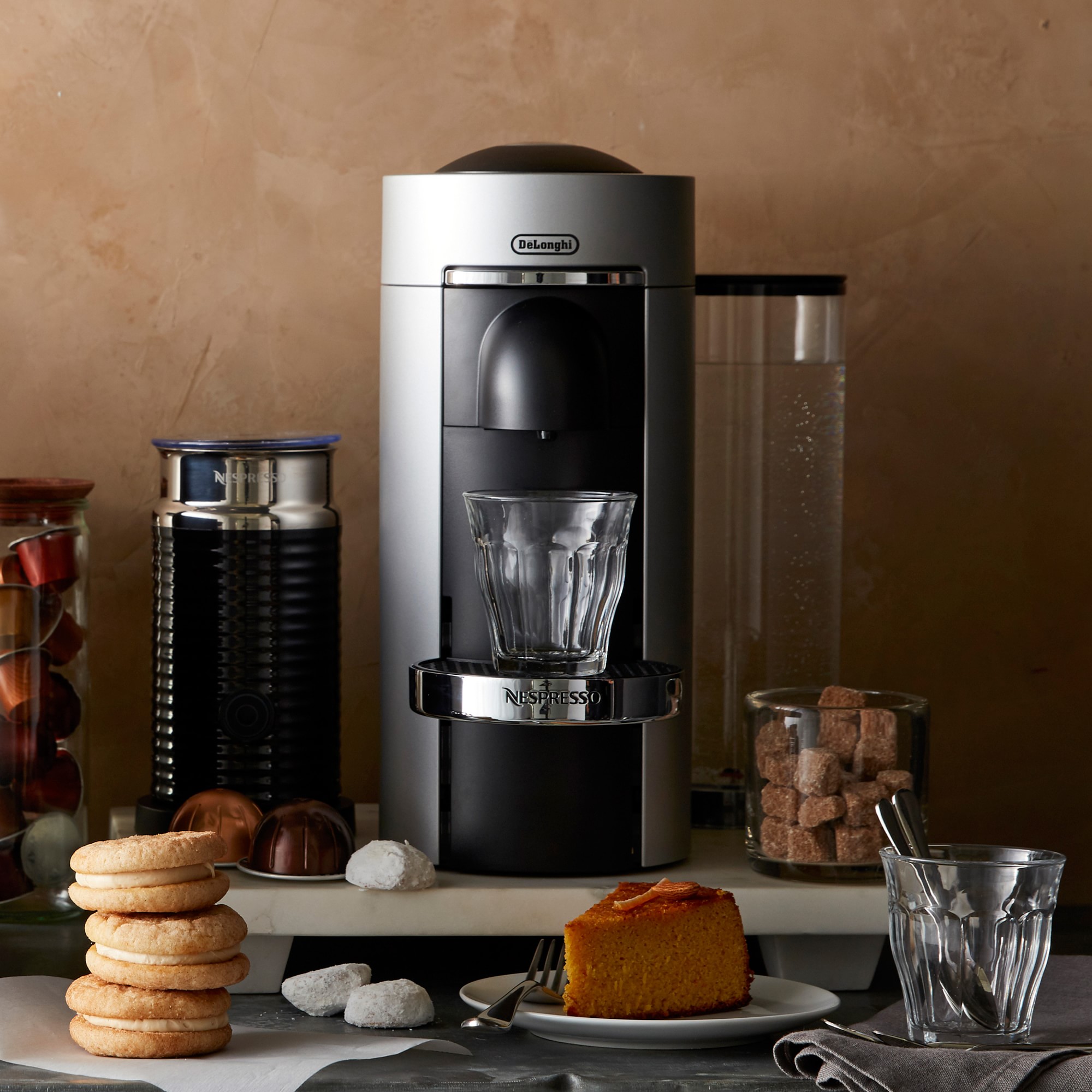 Nespresso VertuoPlus Deluxe Coffee Maker & Espresso Machine By De'Longhi