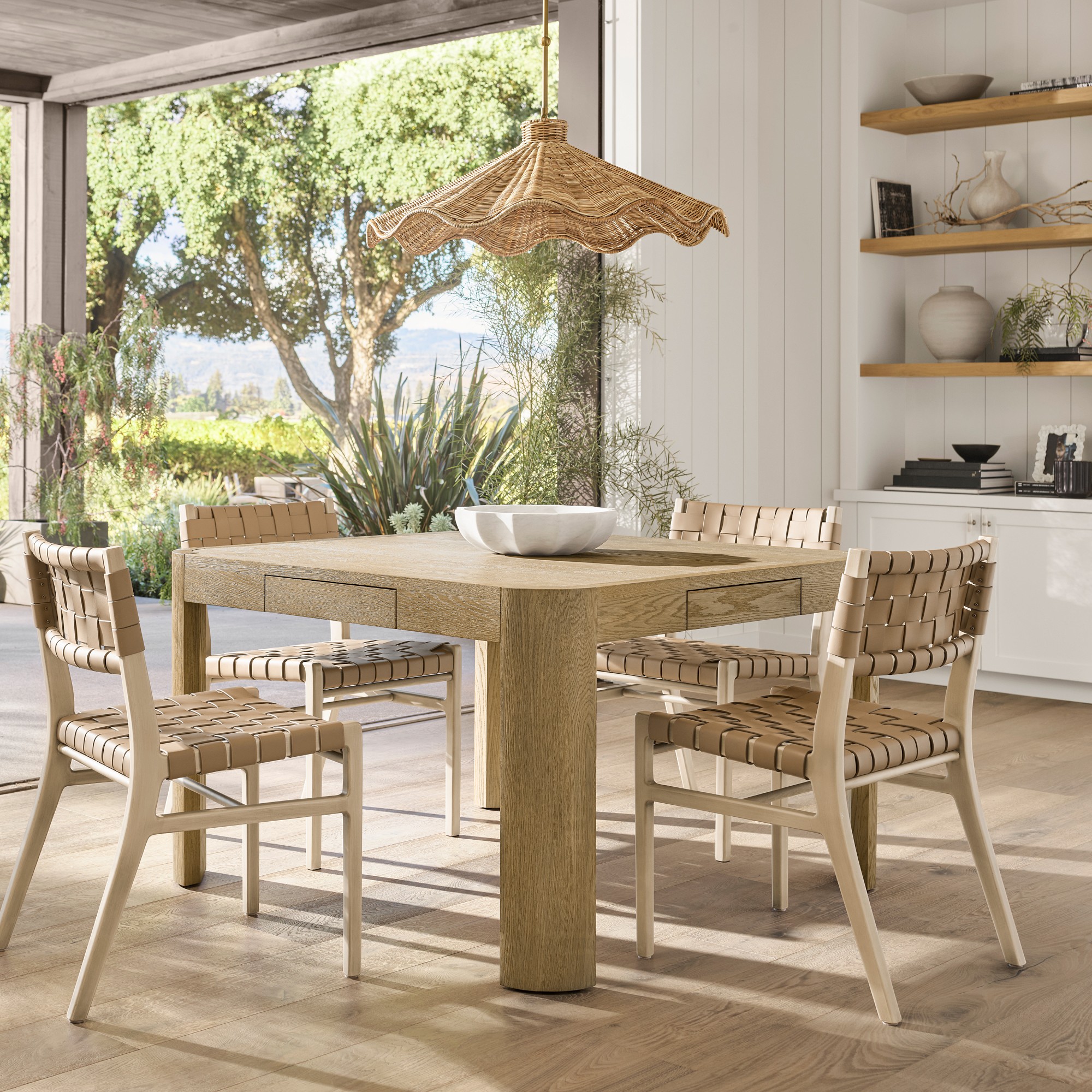 Radius Square Dining Game Table (48