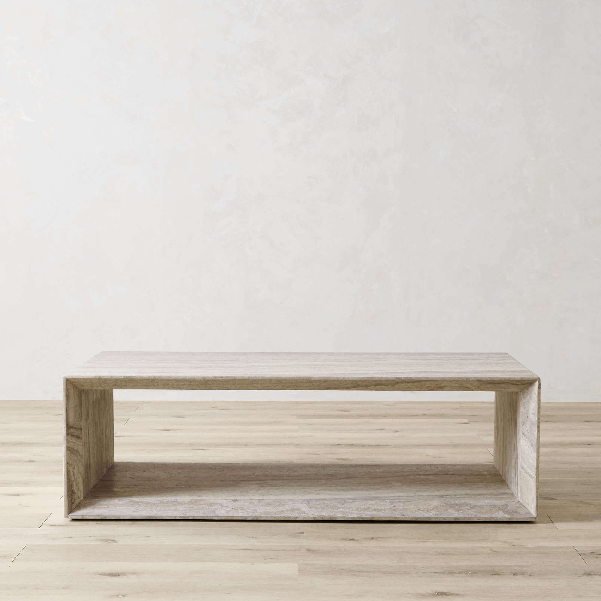 Pierre Travertine Coffee Table (56