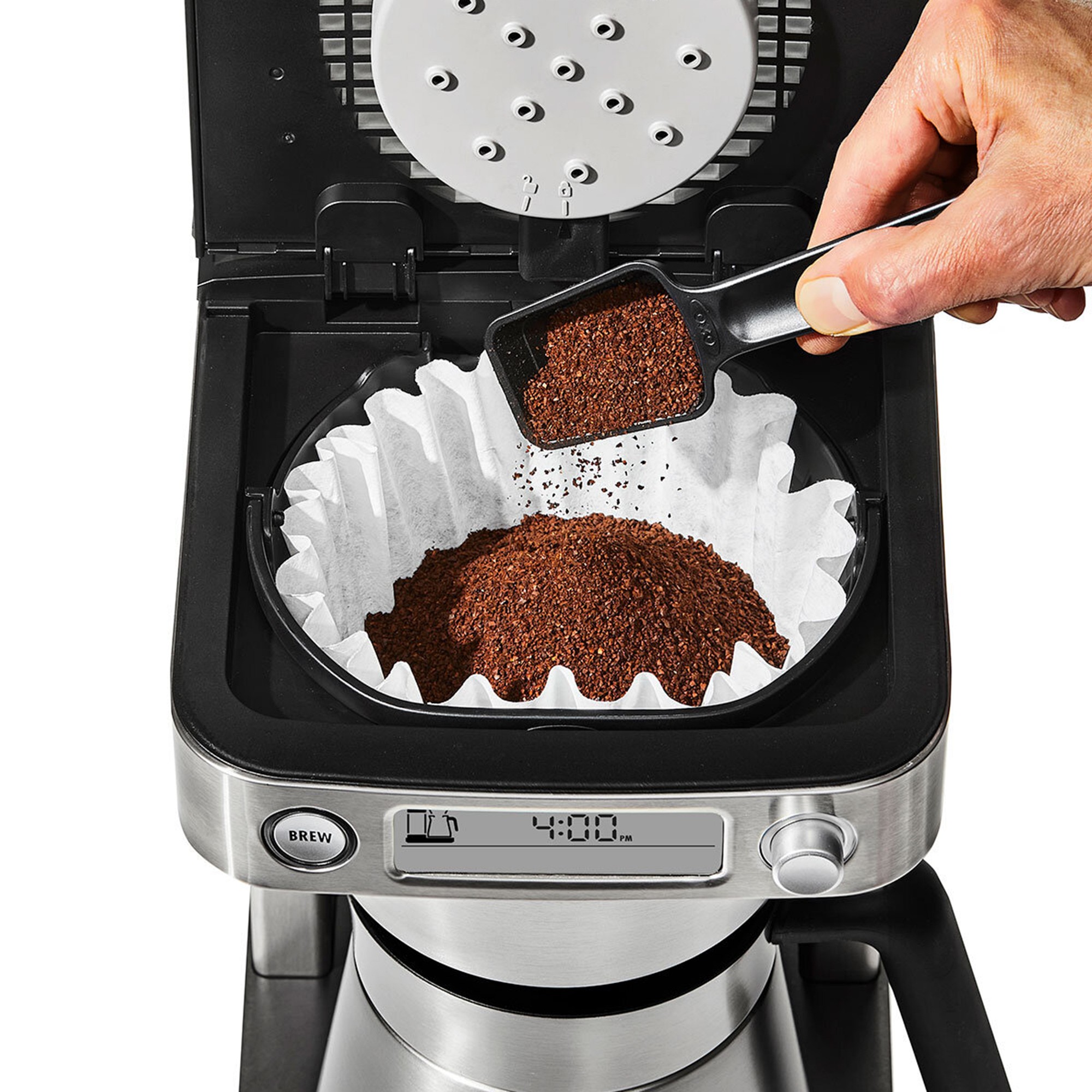 OXO Brew 12-Cup Coffee Maker with Podless Single-Serve Function