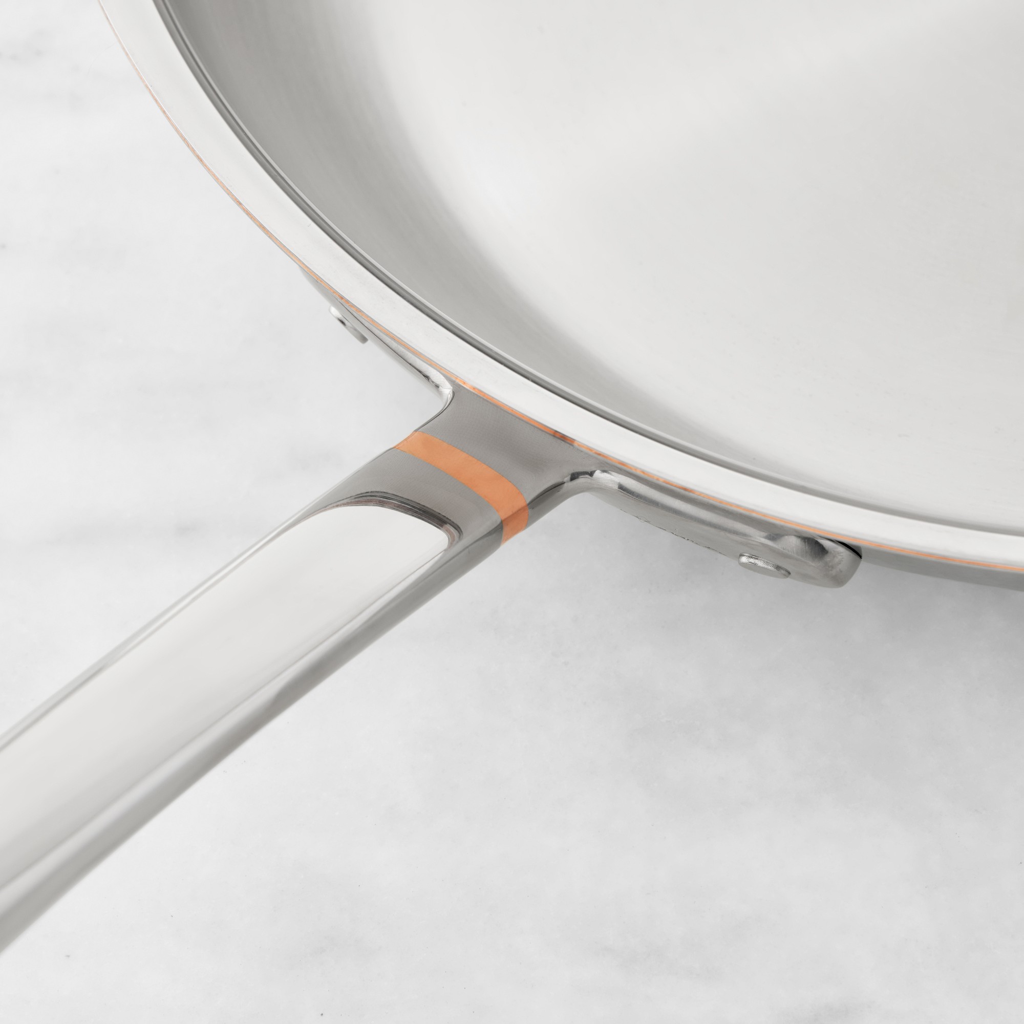 Williams Sonoma Signature Thermo-Clad™ Copper Pro Saute Pan, 4 1/2-Qt.