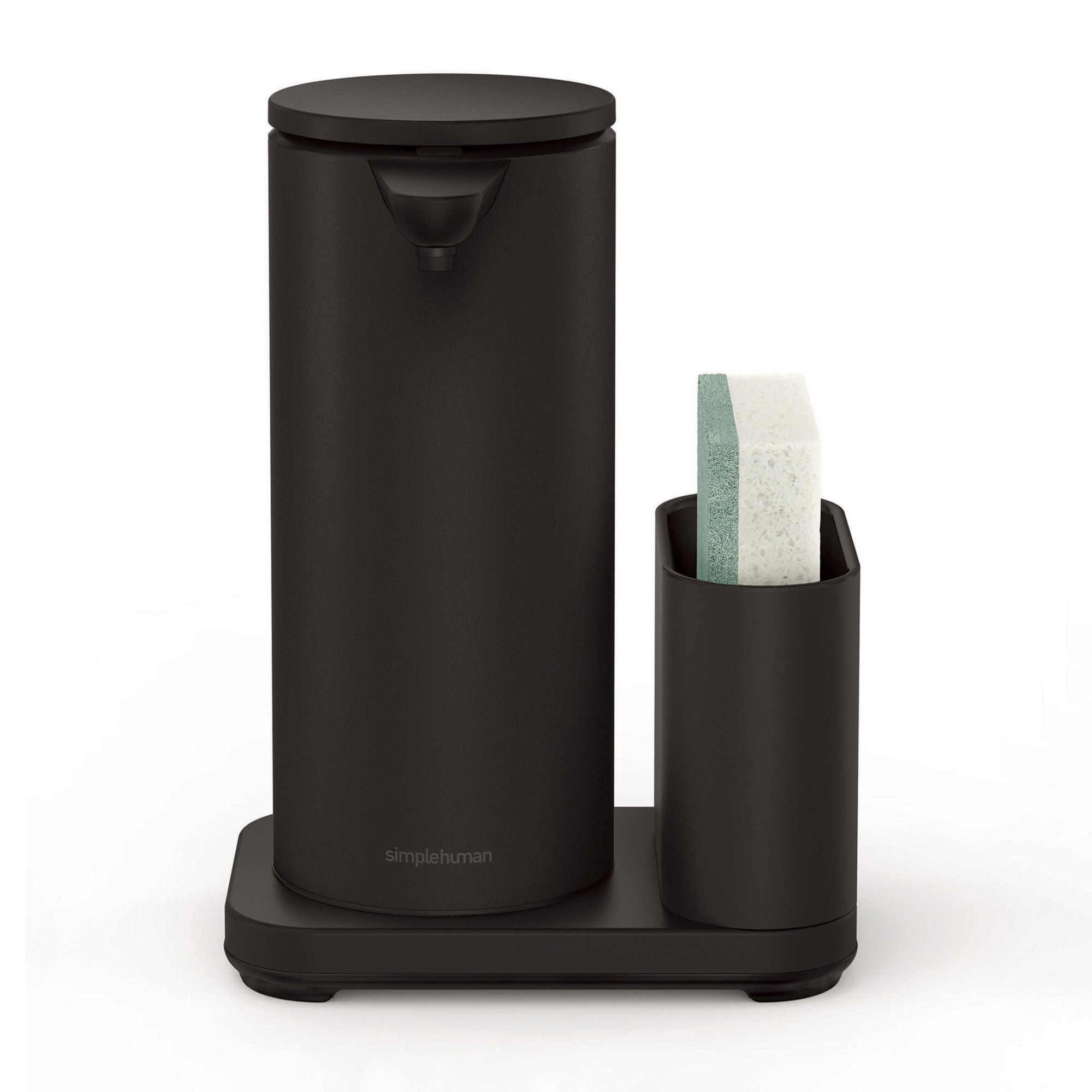 simplehuman™ Rechargeable Liquid Sensor Pump with Sponge Caddy, 14-Oz.