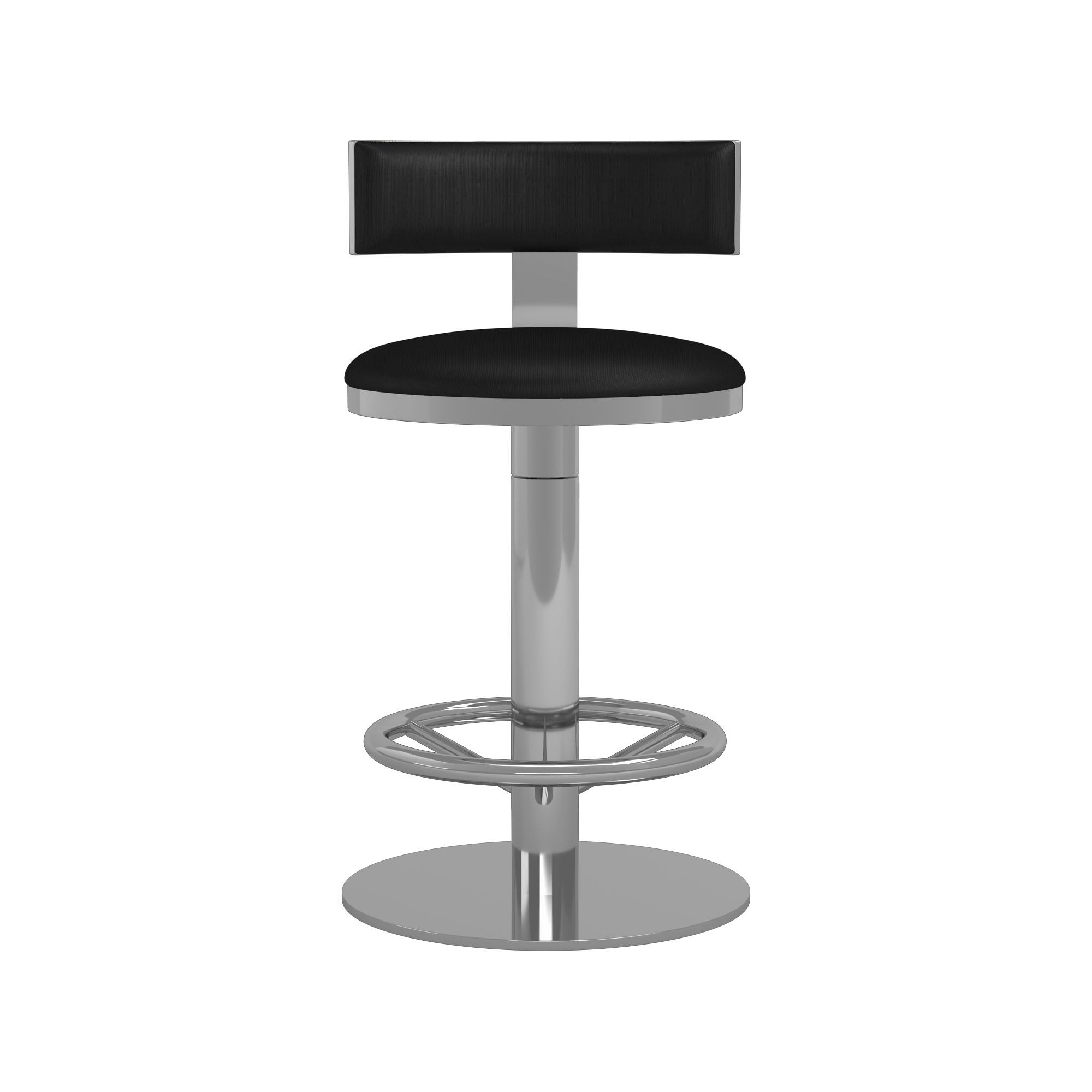 Larkin Upholstered Pedestal Counter & Bar Stool