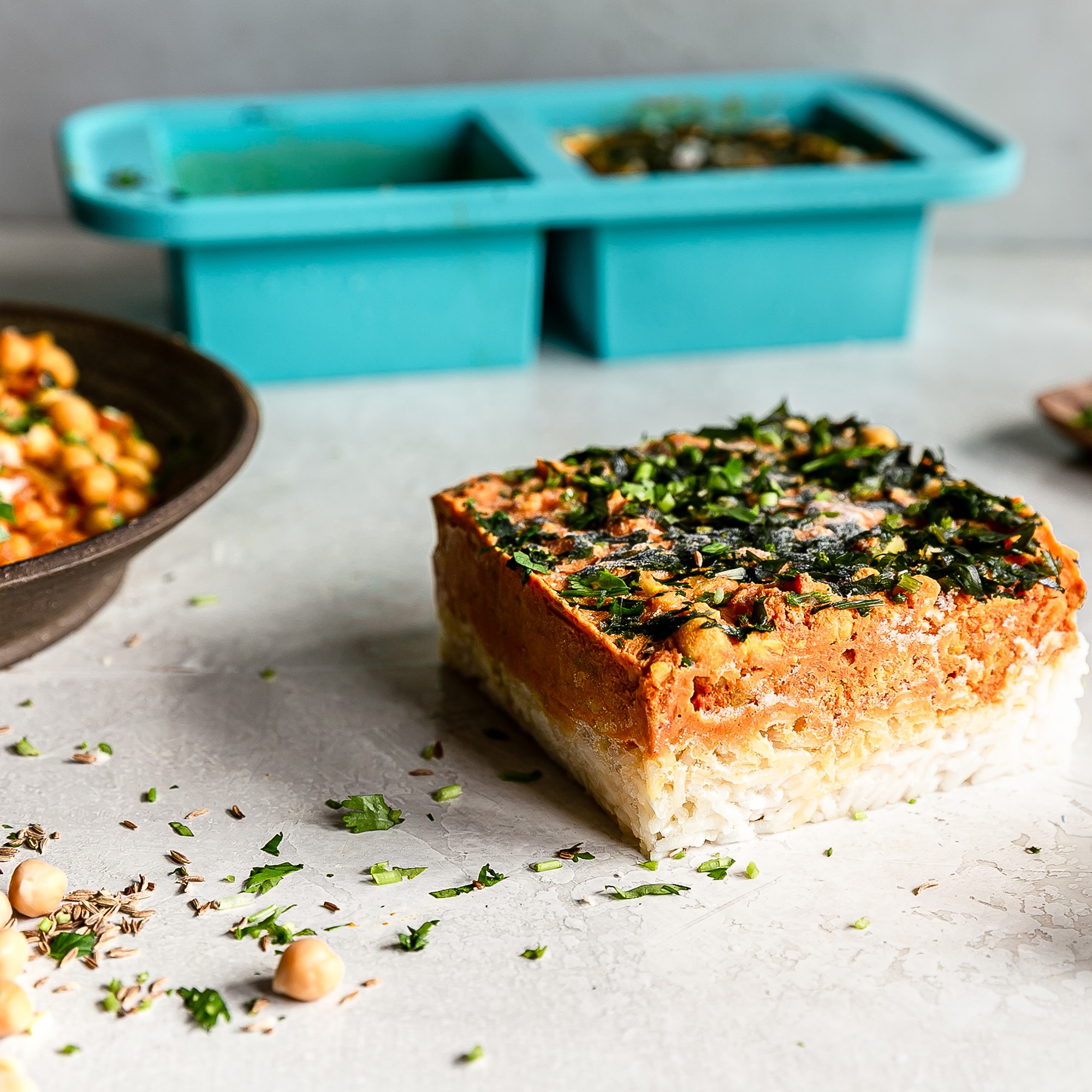 Souper Cubes Freezer Tray with Lid