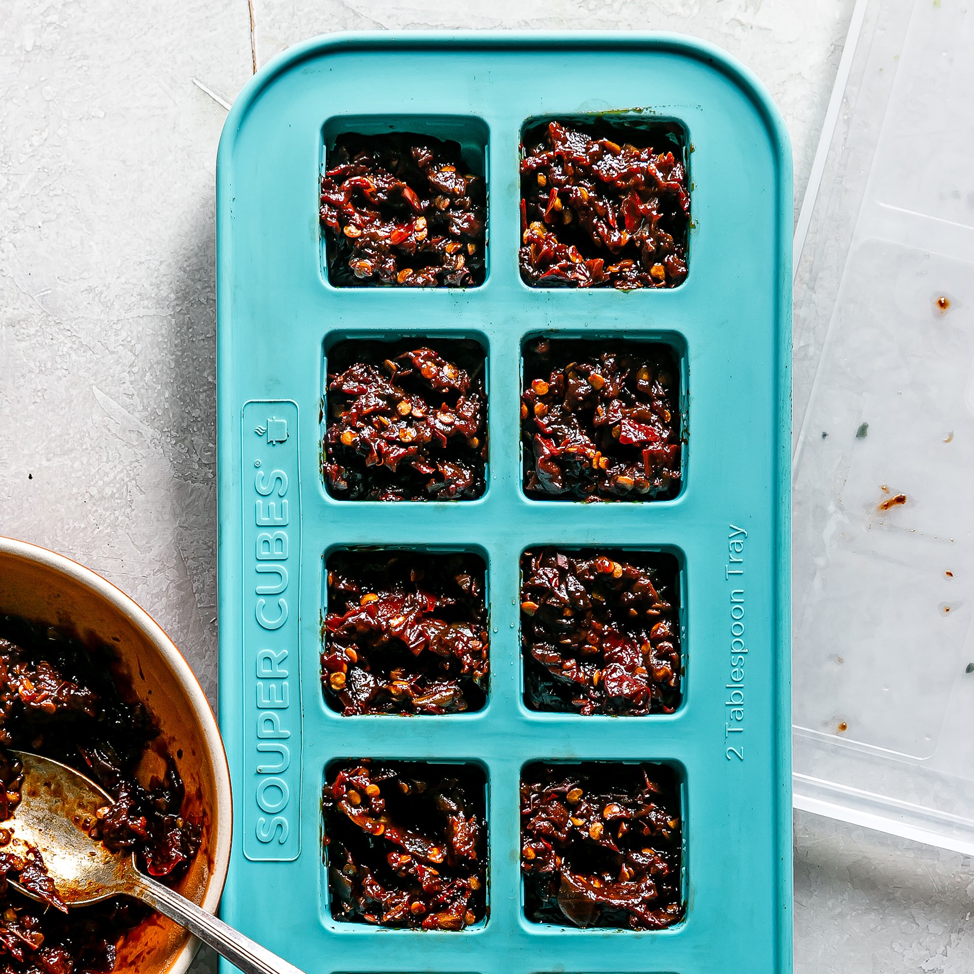 Souper Cubes Freezer Tray with Lid