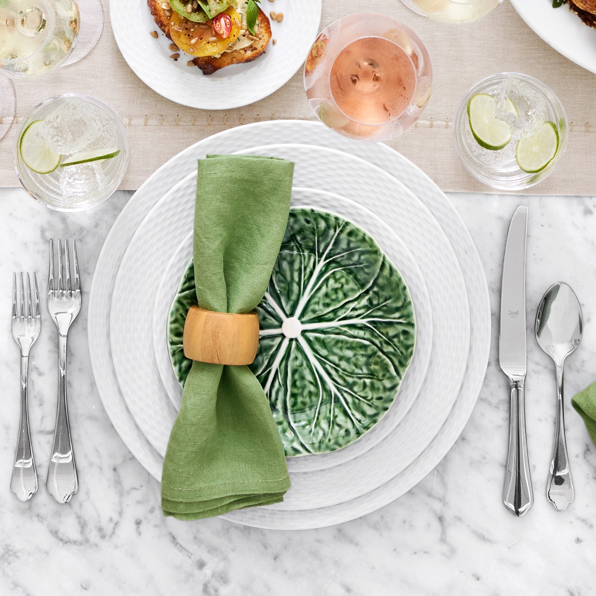 Pillivuyt Basketweave Porcelain Dinnerware Collection