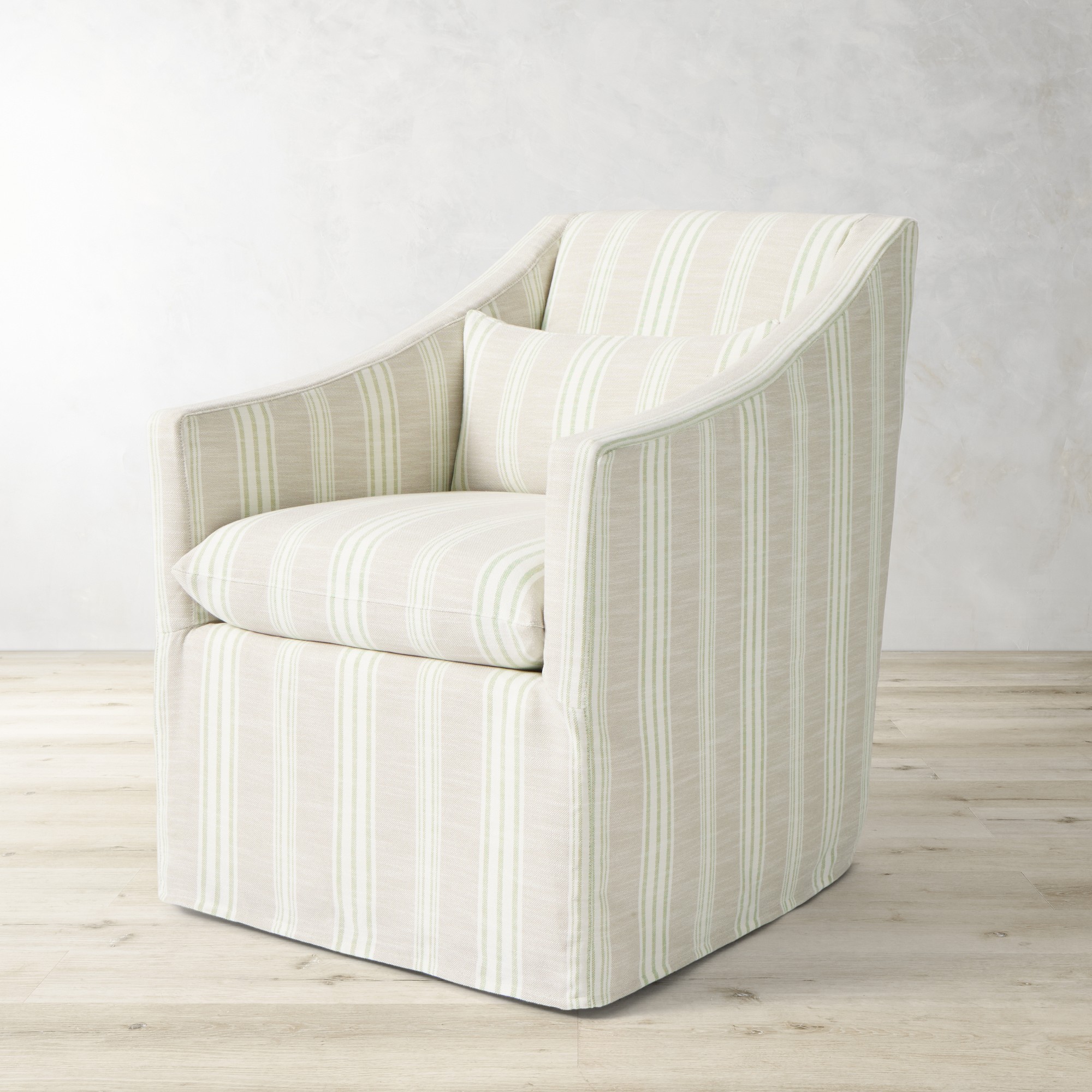 Prescott Slipcovered Dining Armchair