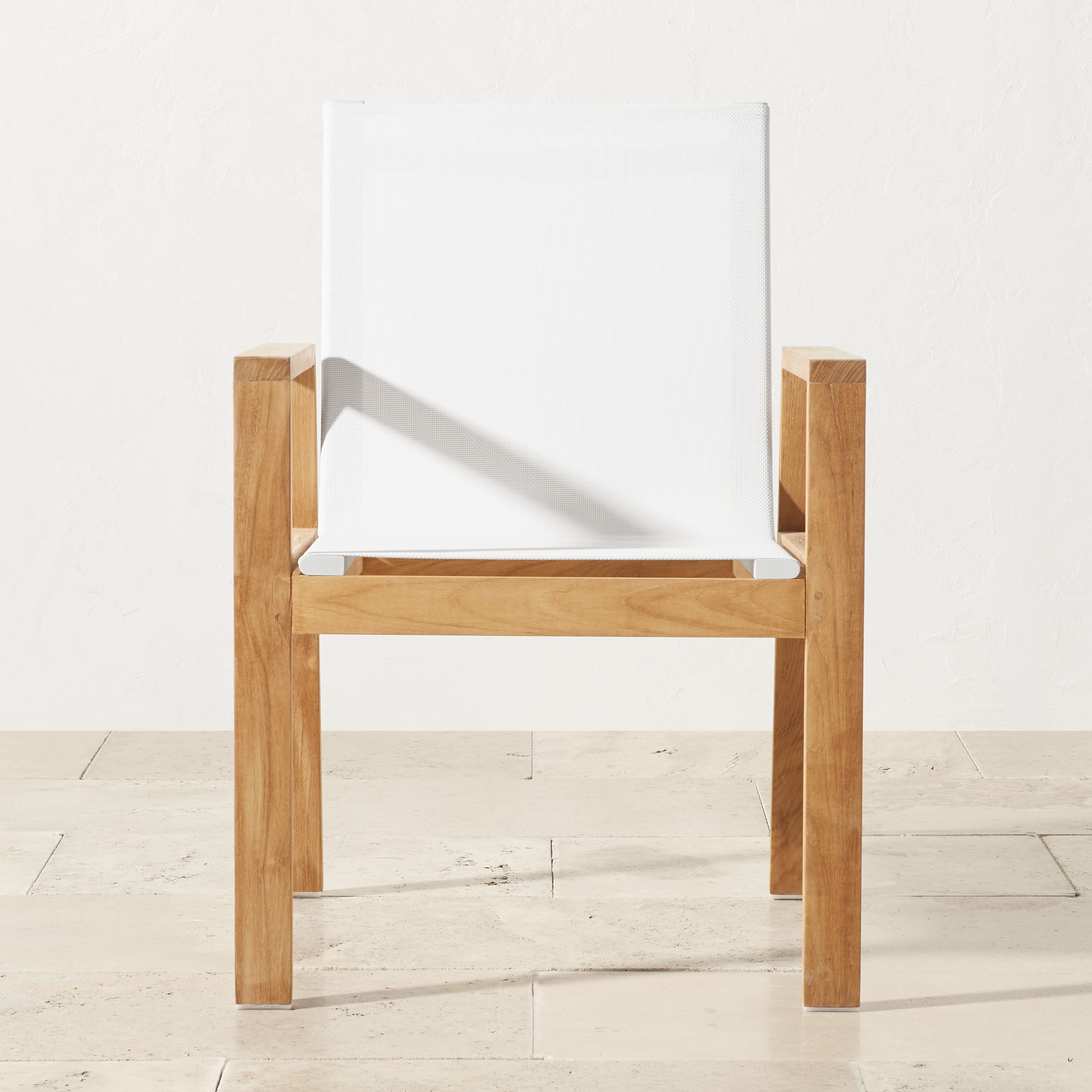 Santa Barbara Outdoor Natural Teak Dining Armchair