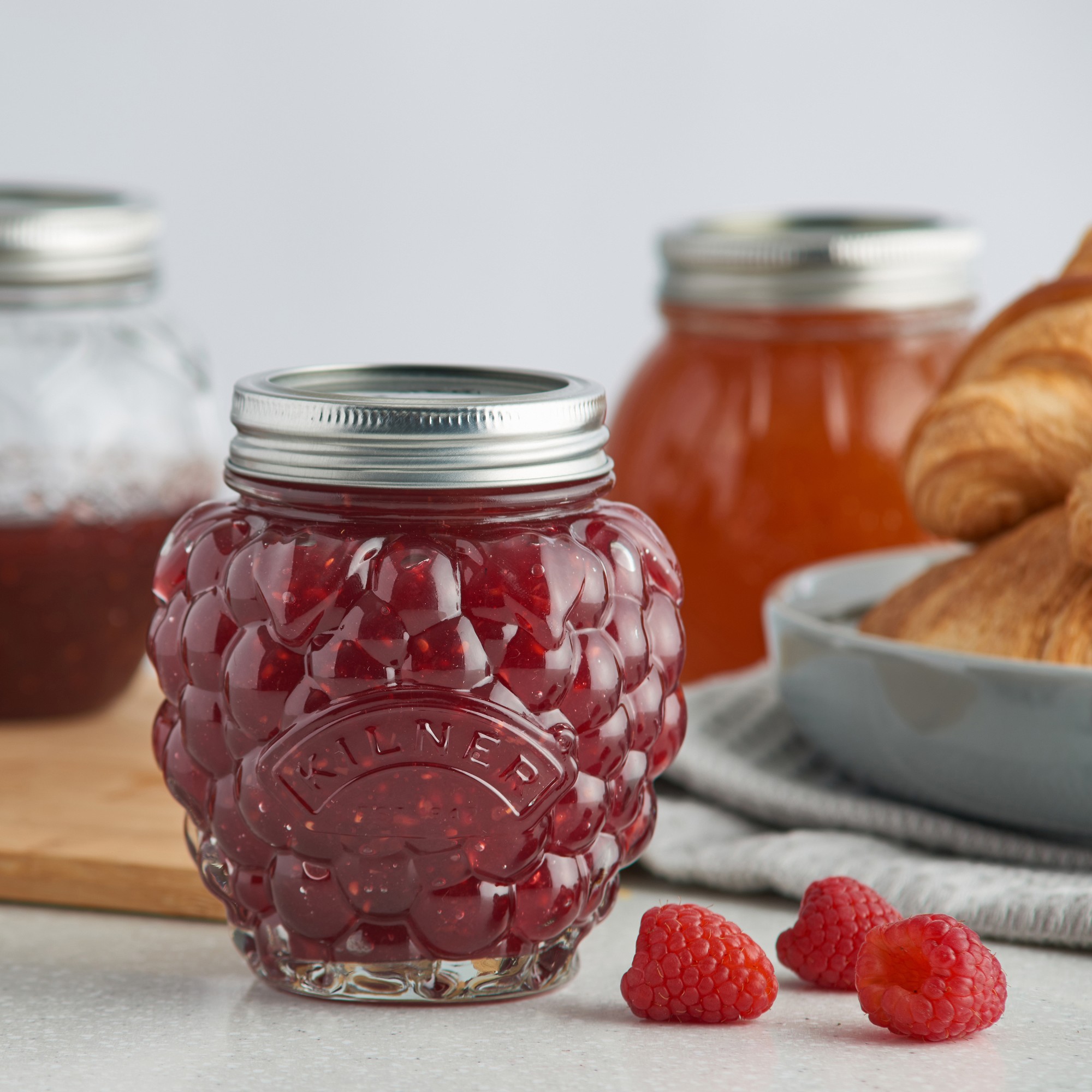 Kilner Berry Jar, 13.5 oz, Set of 6