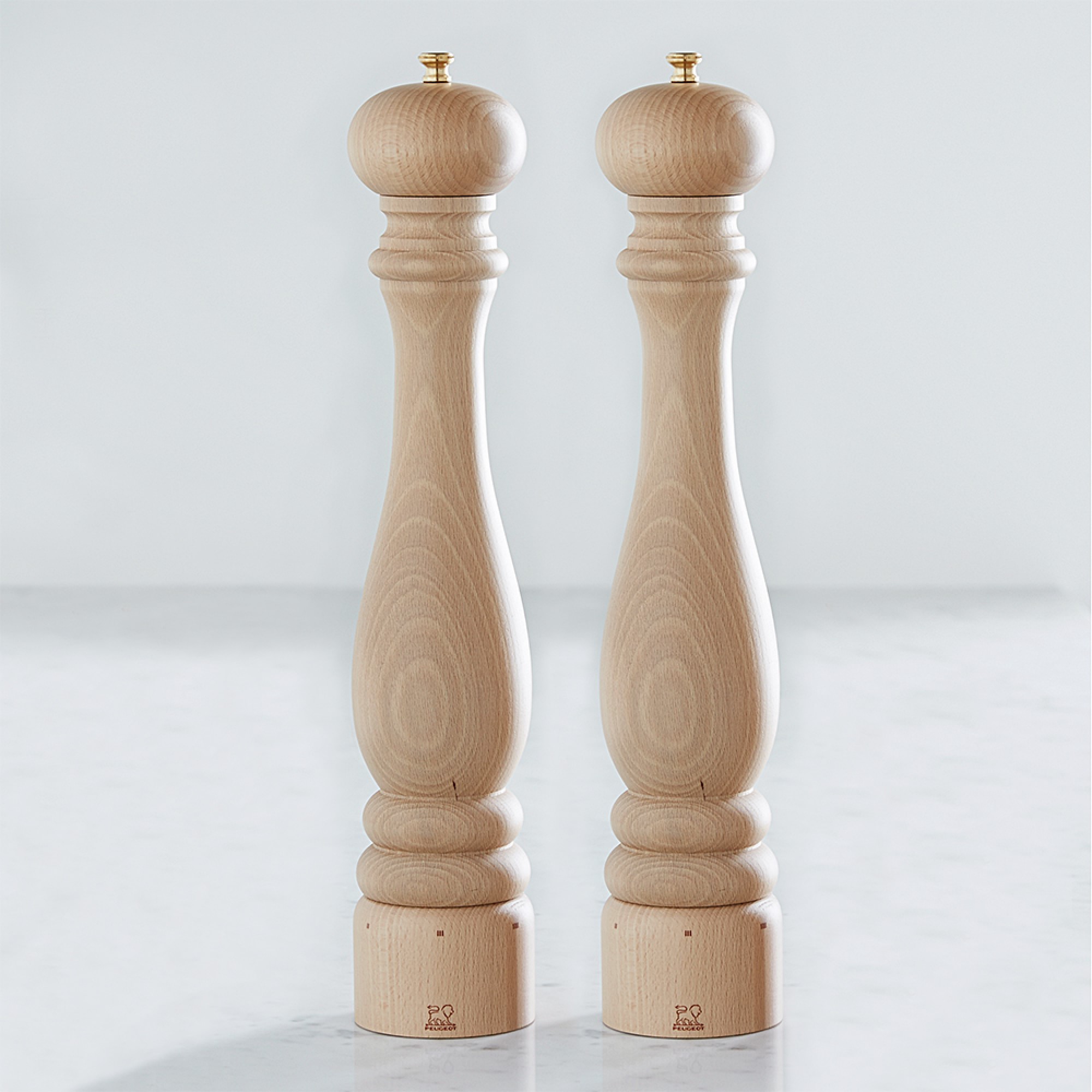 Peugeot Paris U Select Salt & Pepper Mills, Natural