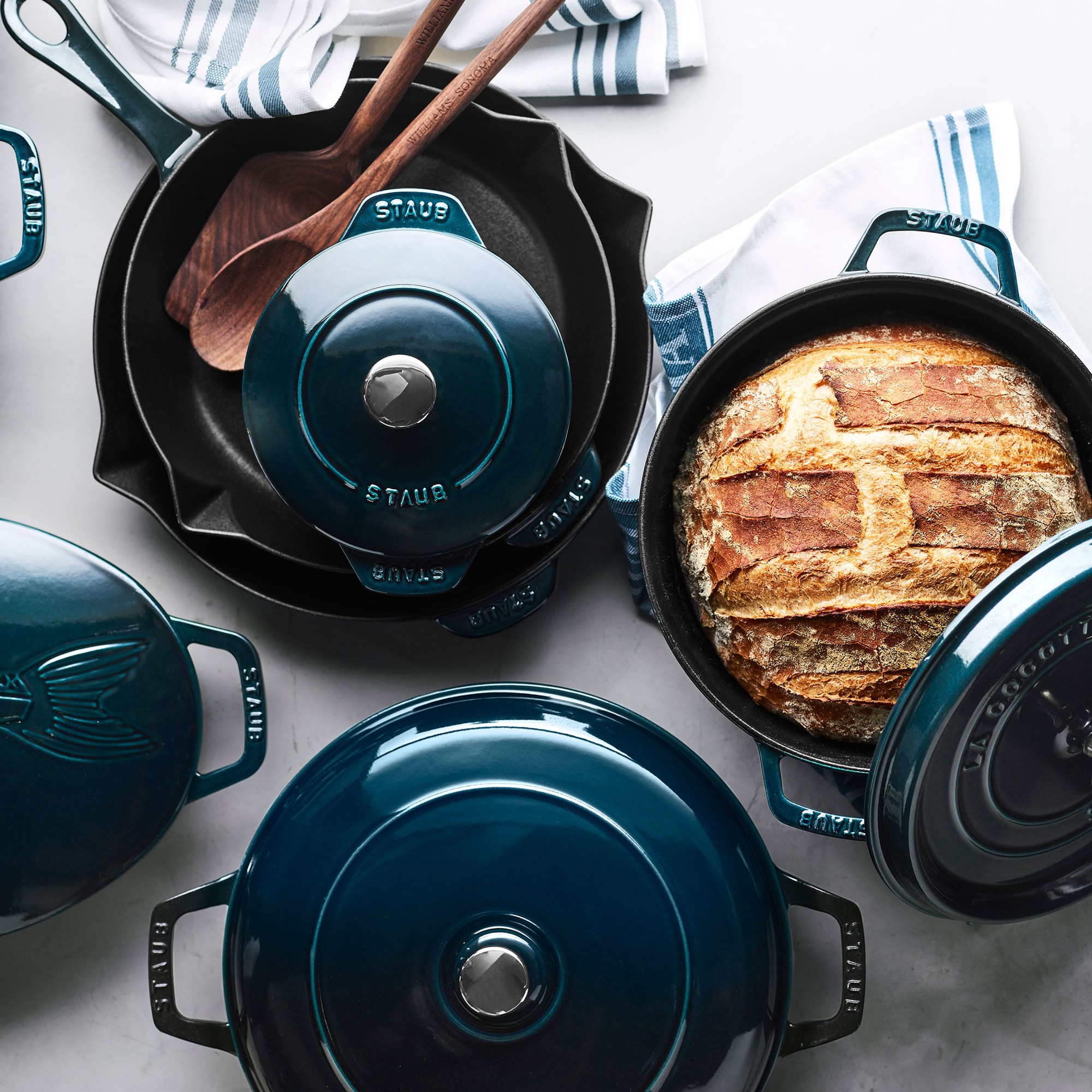 Staub Enameled Cast Iron Round Dutch Oven